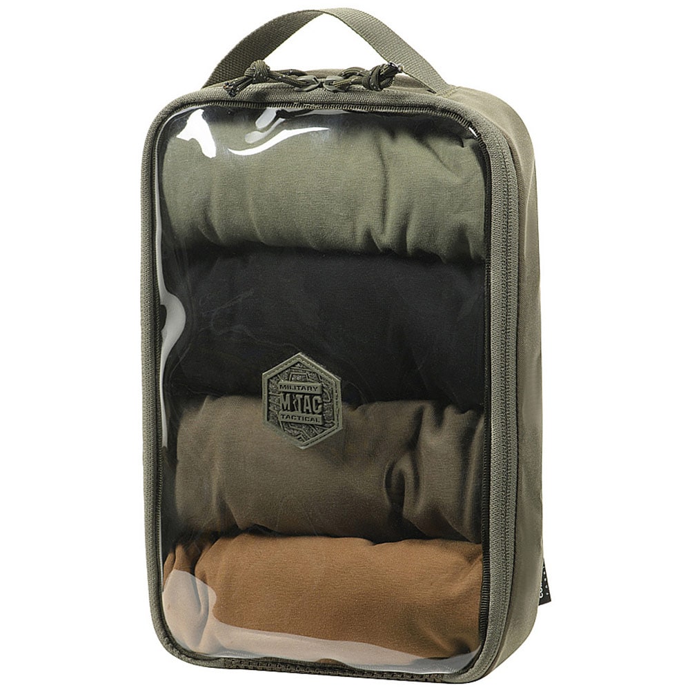 M-Tac - Elite Gen.II - Transparente Zusatztasche - Large ( 30 x 19 cm) - Ranger Green