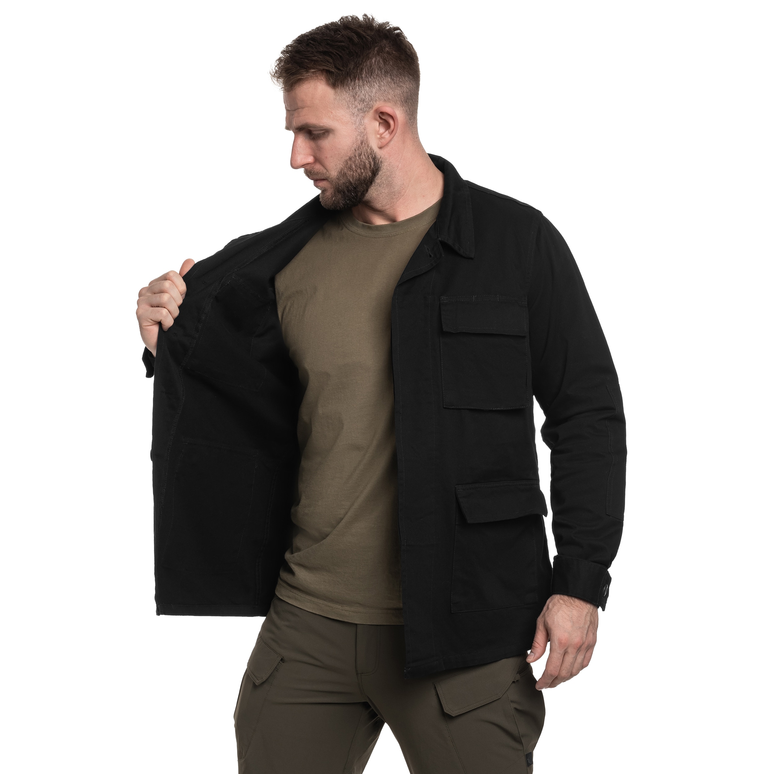 Brandit - BDU Jacke - Schwarz