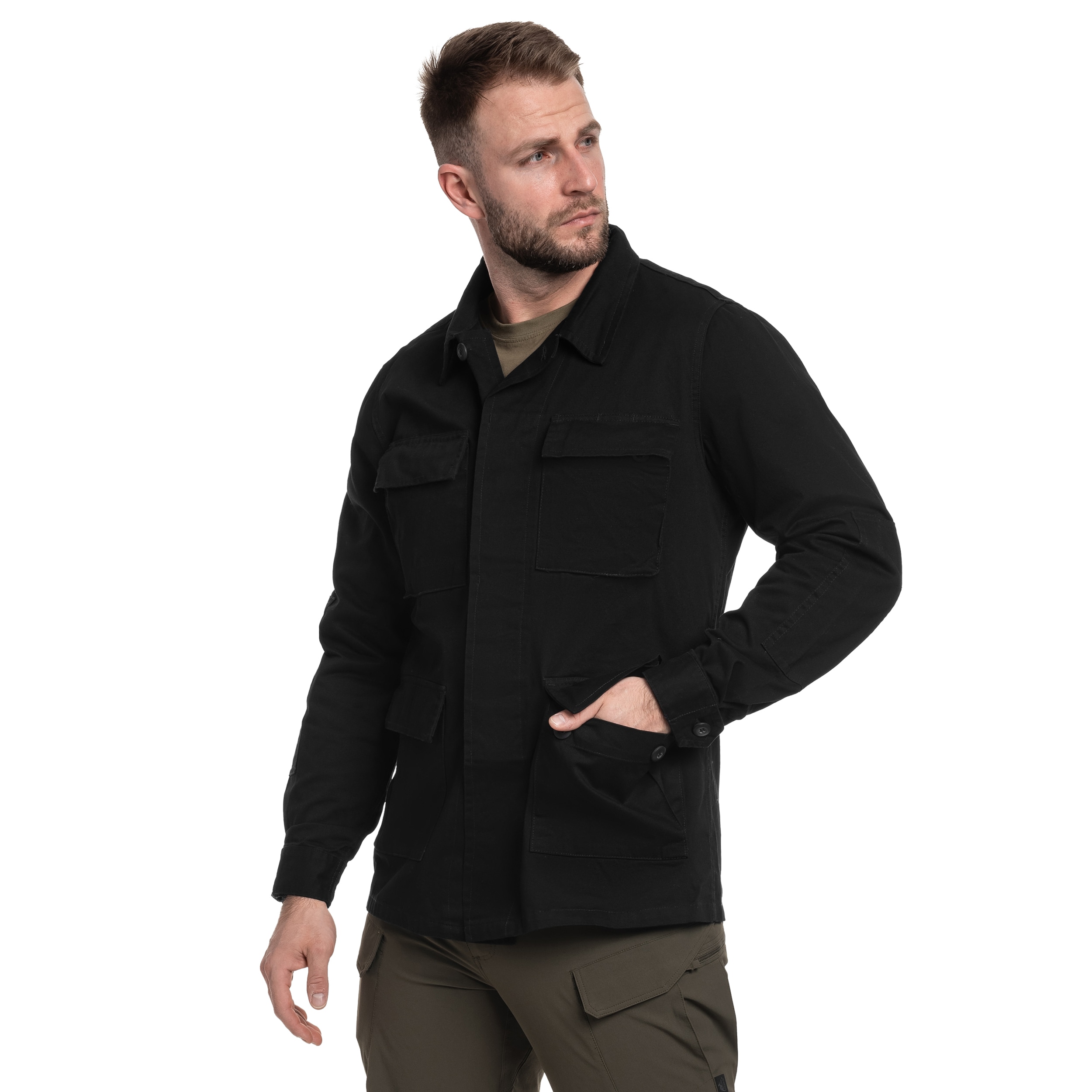 Brandit - BDU Jacke - Schwarz