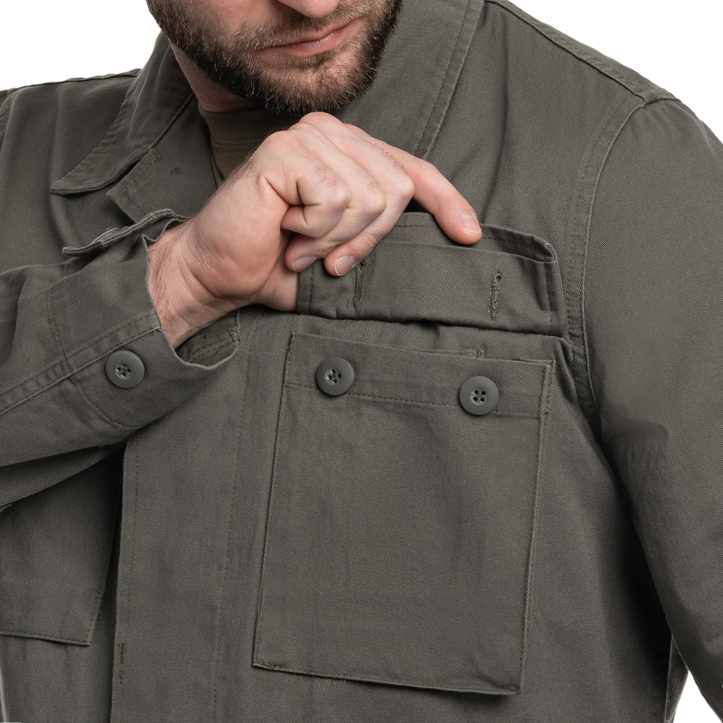 Brandit - BDU Jacket - Jacke - Olive