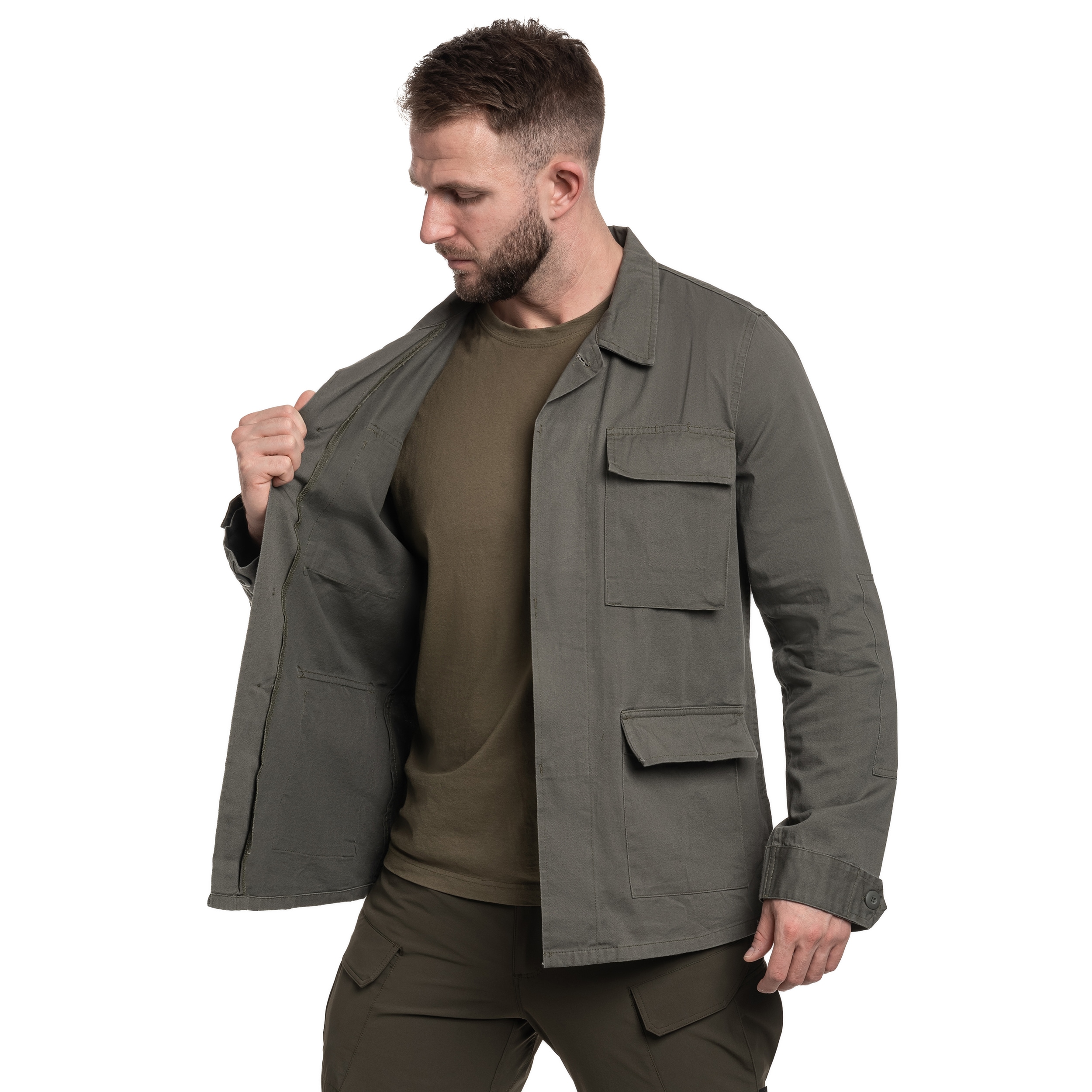 Brandit - BDU Jacket - Jacke - Olive