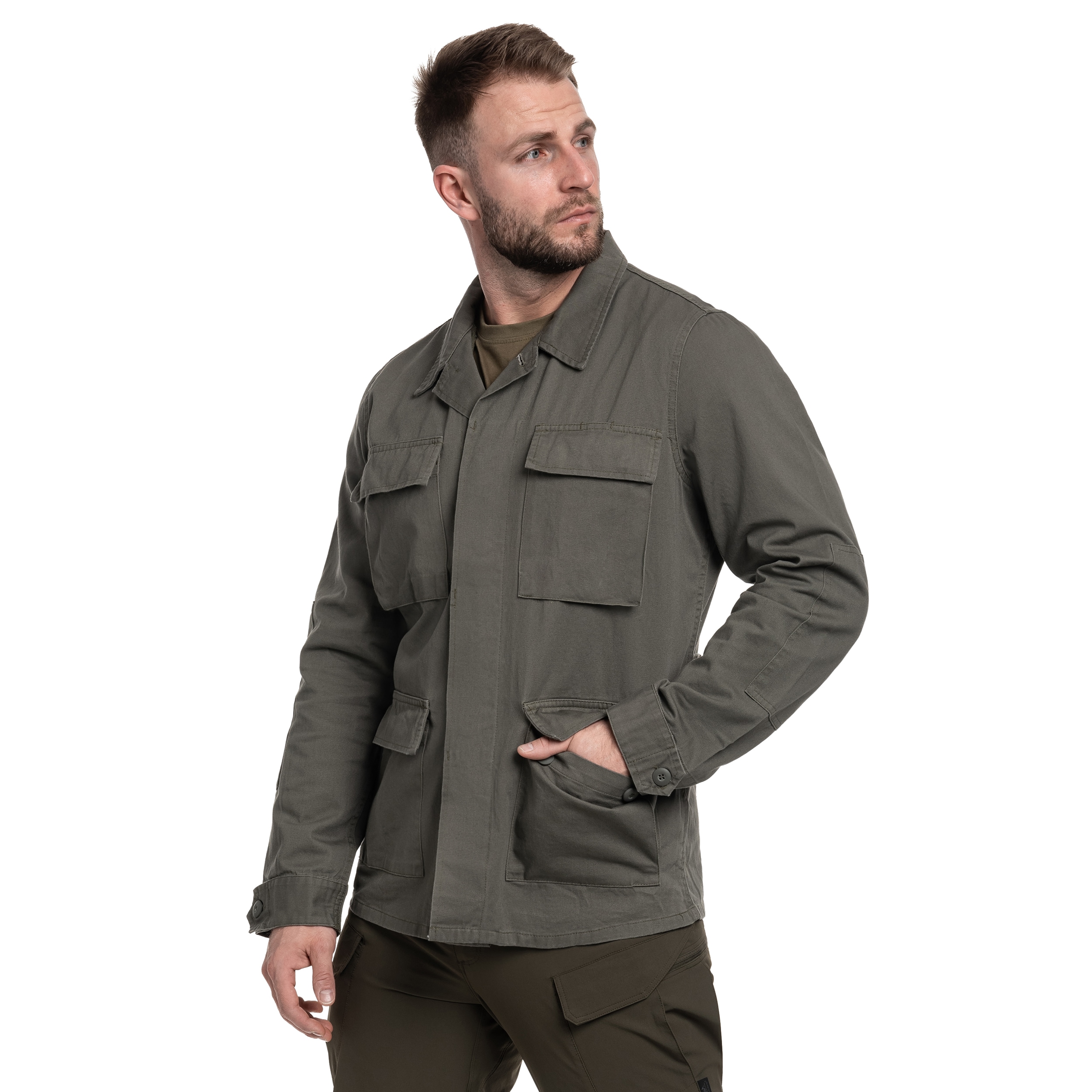 Brandit - BDU Jacket - Jacke - Olive