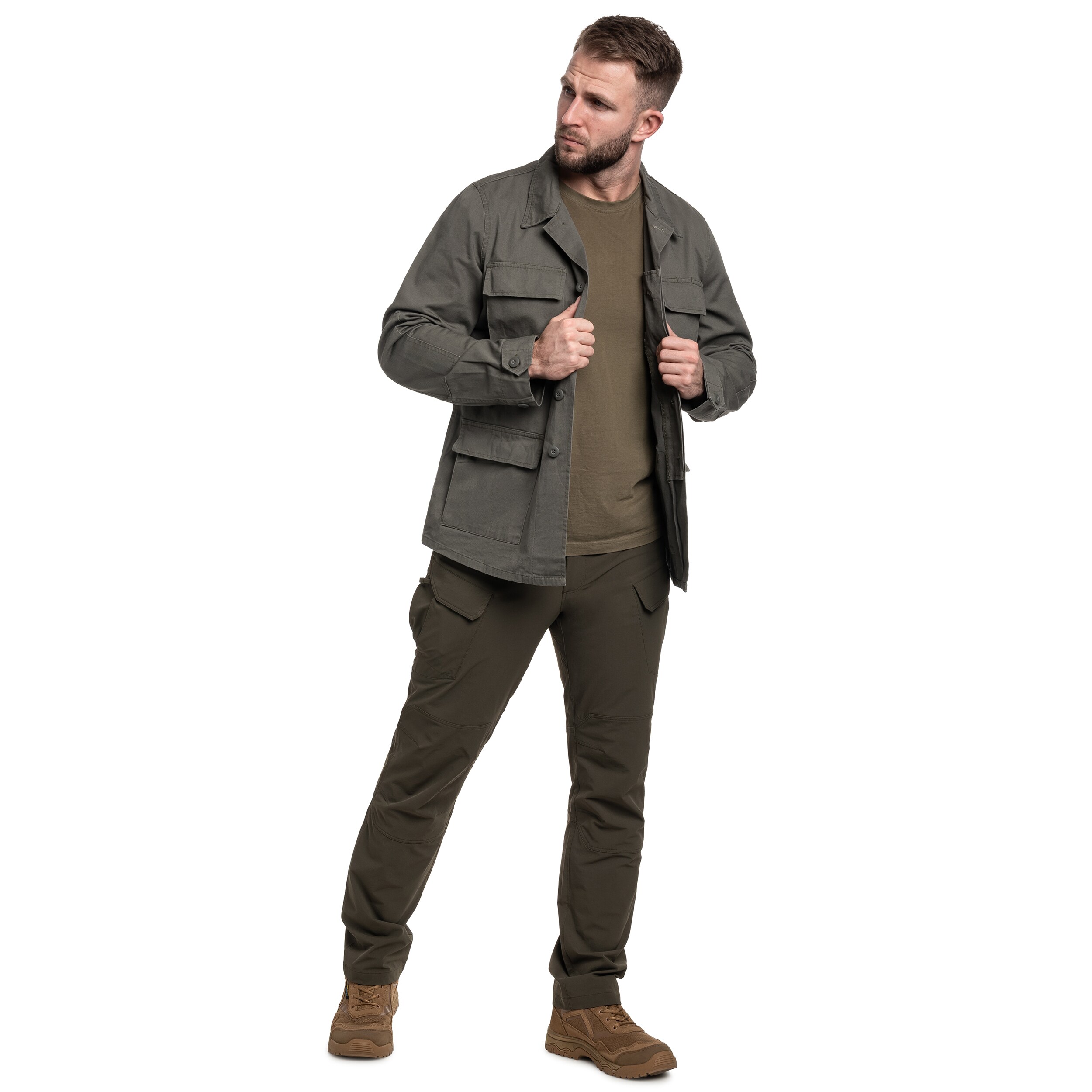 Brandit - BDU Jacket - Jacke - Olive