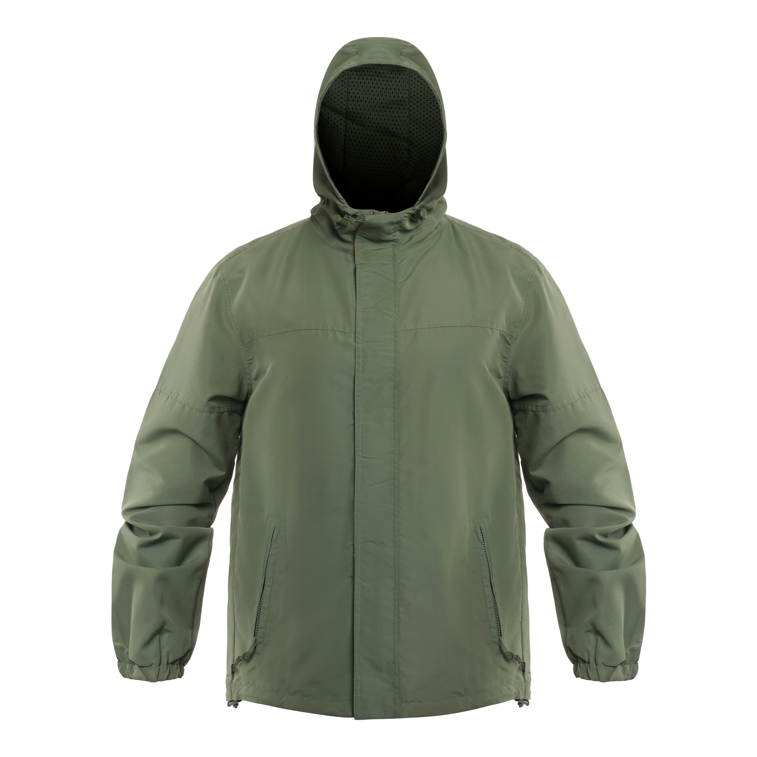 Brandit - Light Windbreaker Frontzip Jacke - Olive