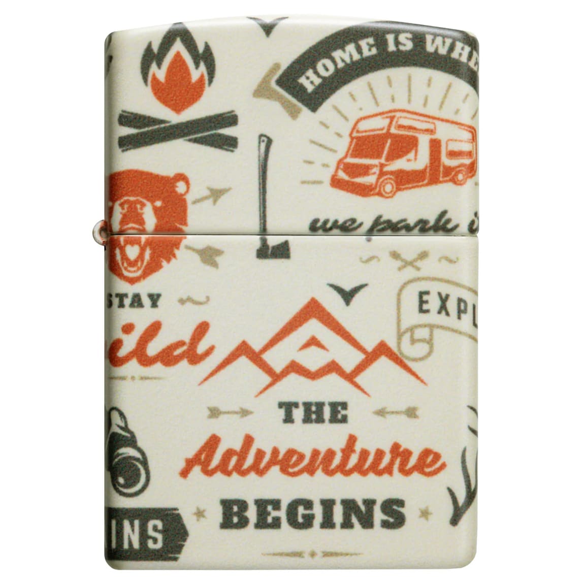 Zippo - Outdoor Adventure Design - Benzinfeuerzeug
