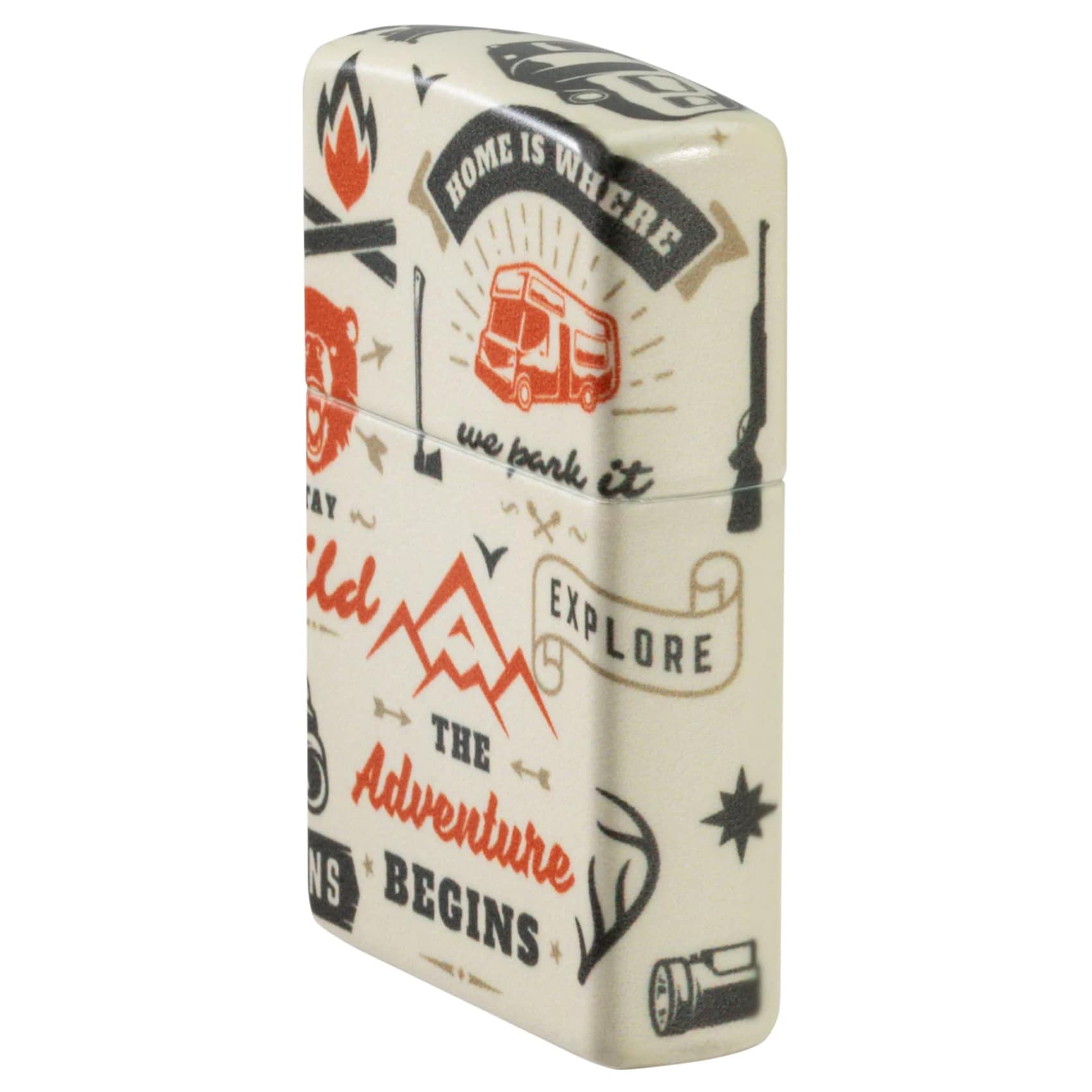 Zippo - Outdoor Adventure Design - Benzinfeuerzeug
