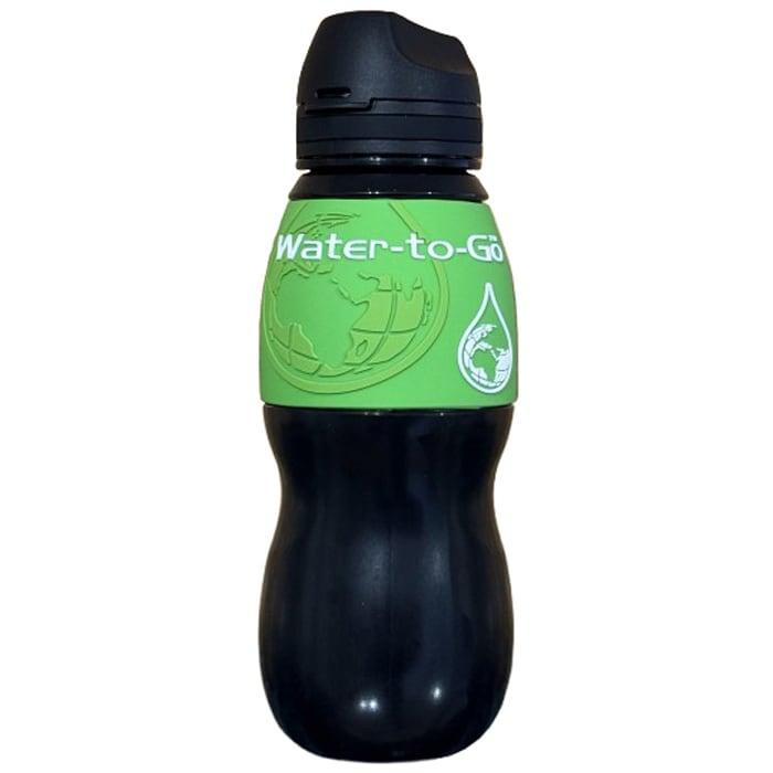 Water-to-Go - Filterflasche 750 ml 2024 - Schwarz/Grün