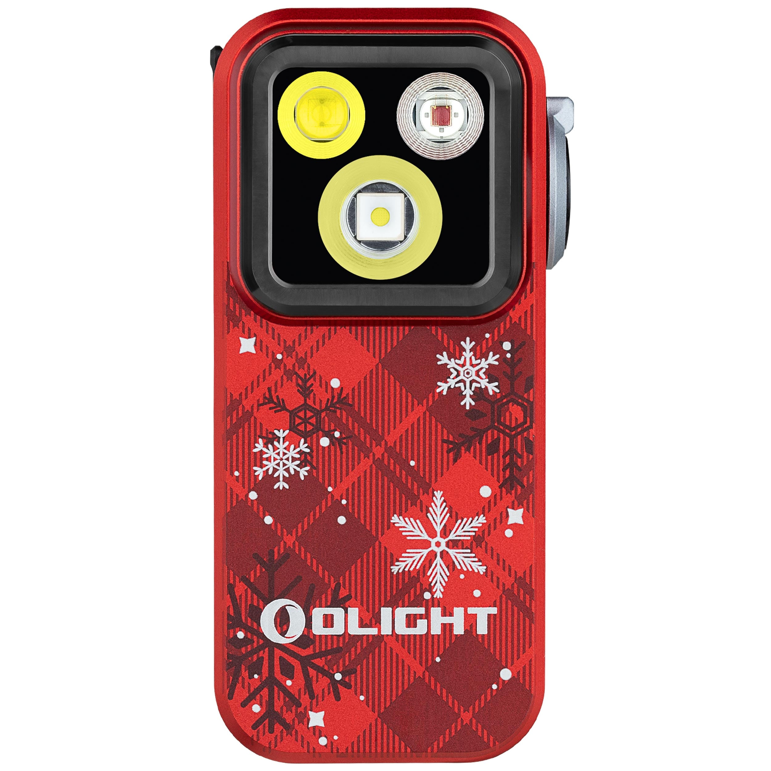 Olight - Oclip Pro Snow Red Akku-Taschenlampe - 500 Lumen