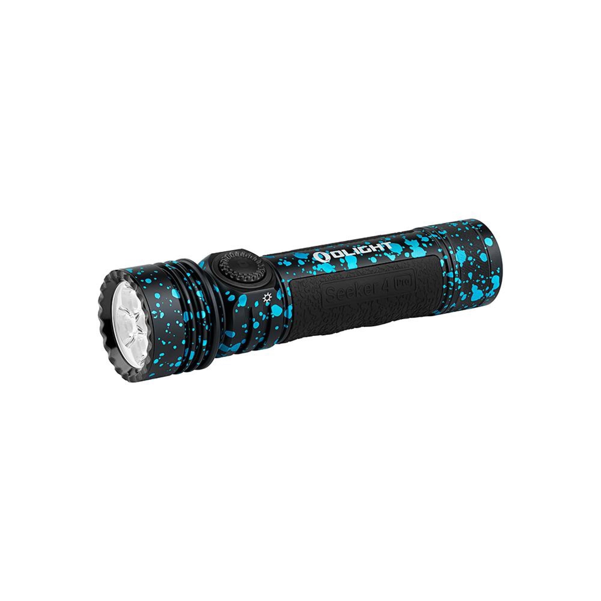 Olight - Seeker 4 Pro Cool White Deep Ocean - taktischer Suchscheinwerfer - 4600 Lumen