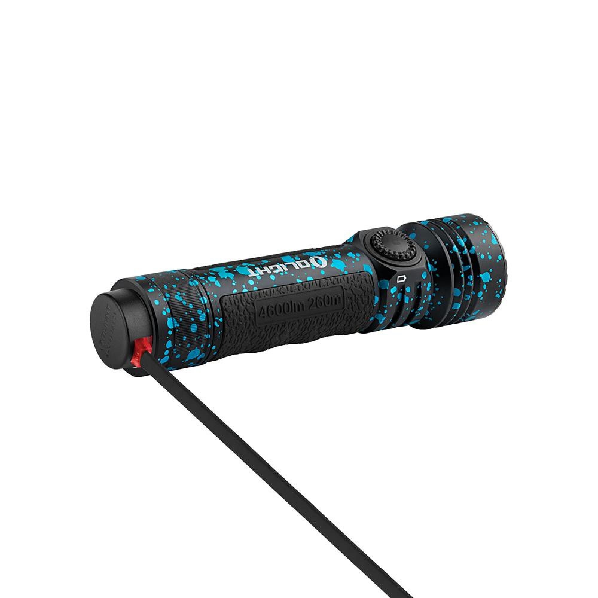 Olight - Seeker 4 Pro Cool White Deep Ocean - taktischer Suchscheinwerfer - 4600 Lumen