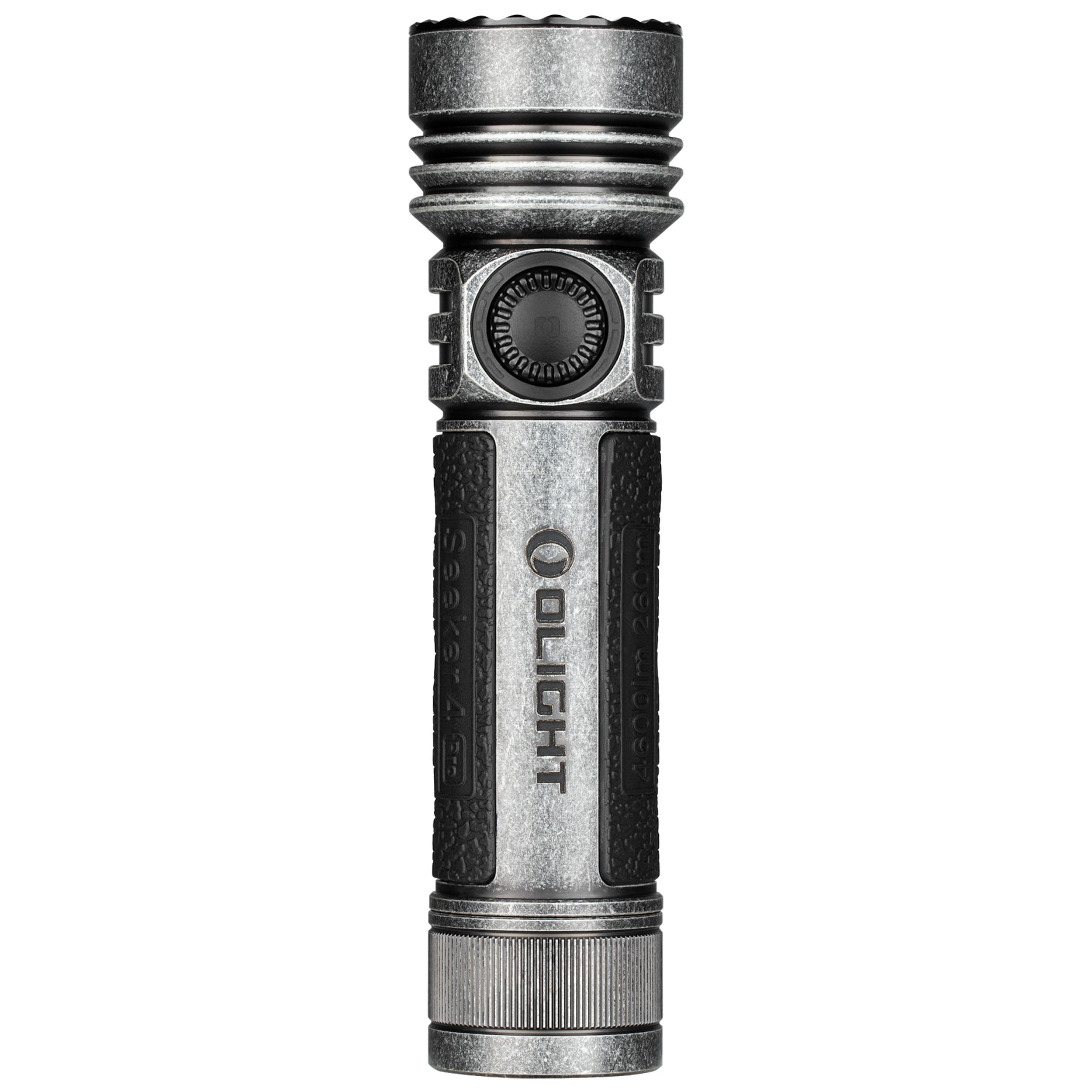 Olight - Seeker 4 Pro Cool White Matte Silver Plated Bronze - Taktische Suchleuchte - 4600 Lumen