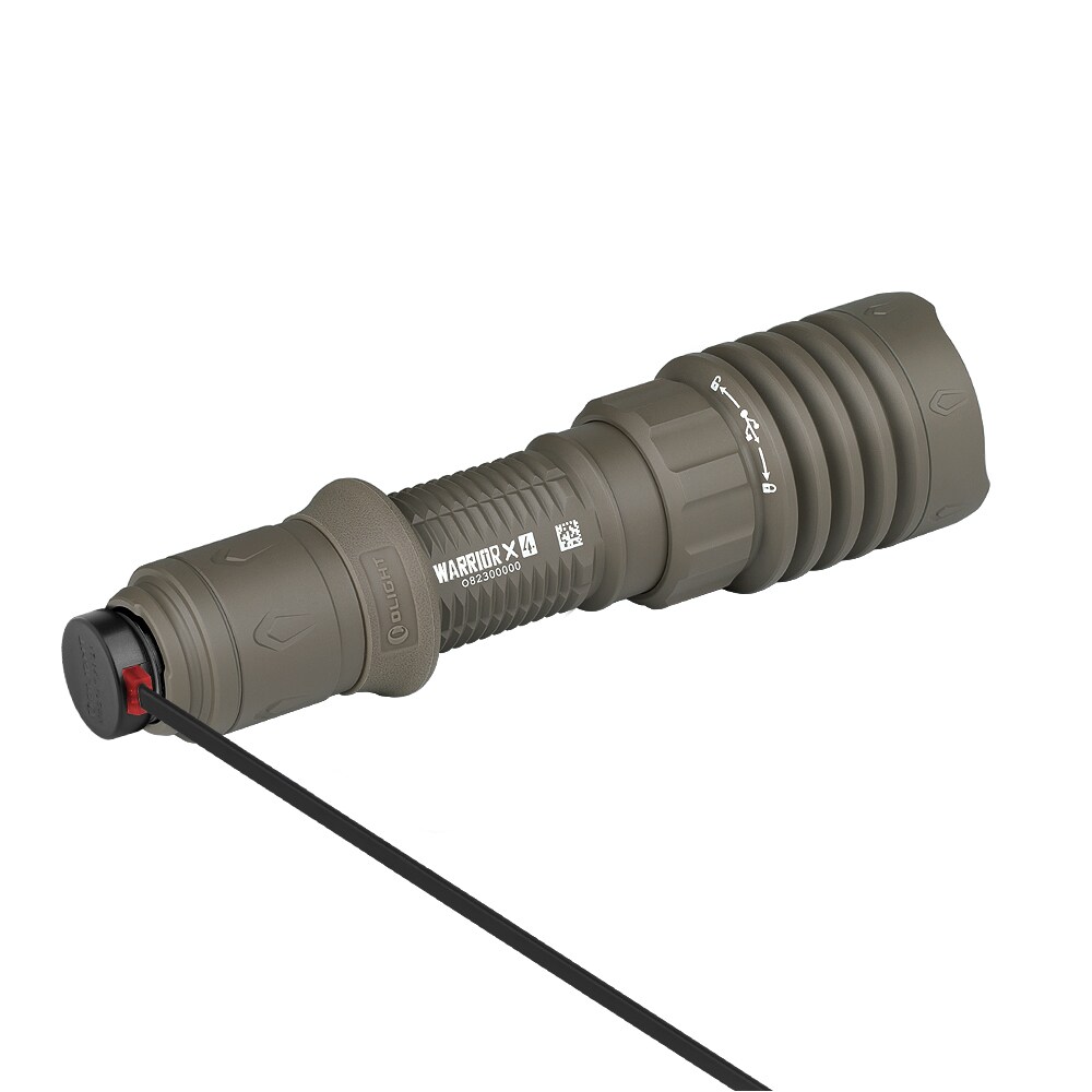 Olight - Warrior X 4 Flat Dark Earth - Taktische Taschenlampe - 2600 Lumen