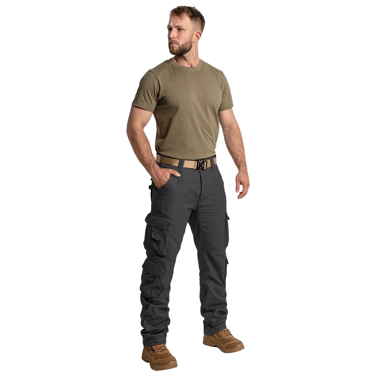 Brandit - Pure Slim Fit Hose - Anthracite