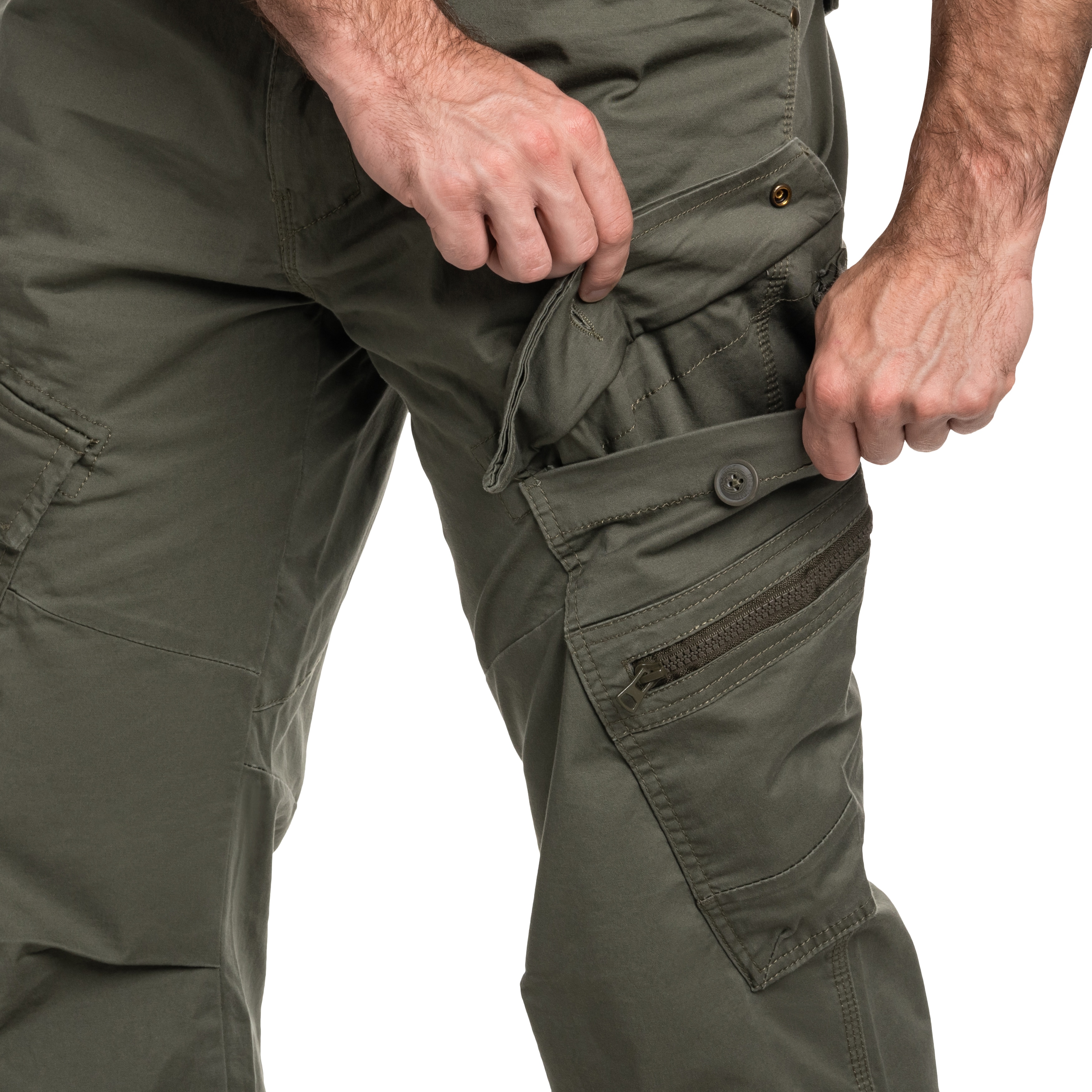 Brandit - Adven Slim Fit Hose - Olive