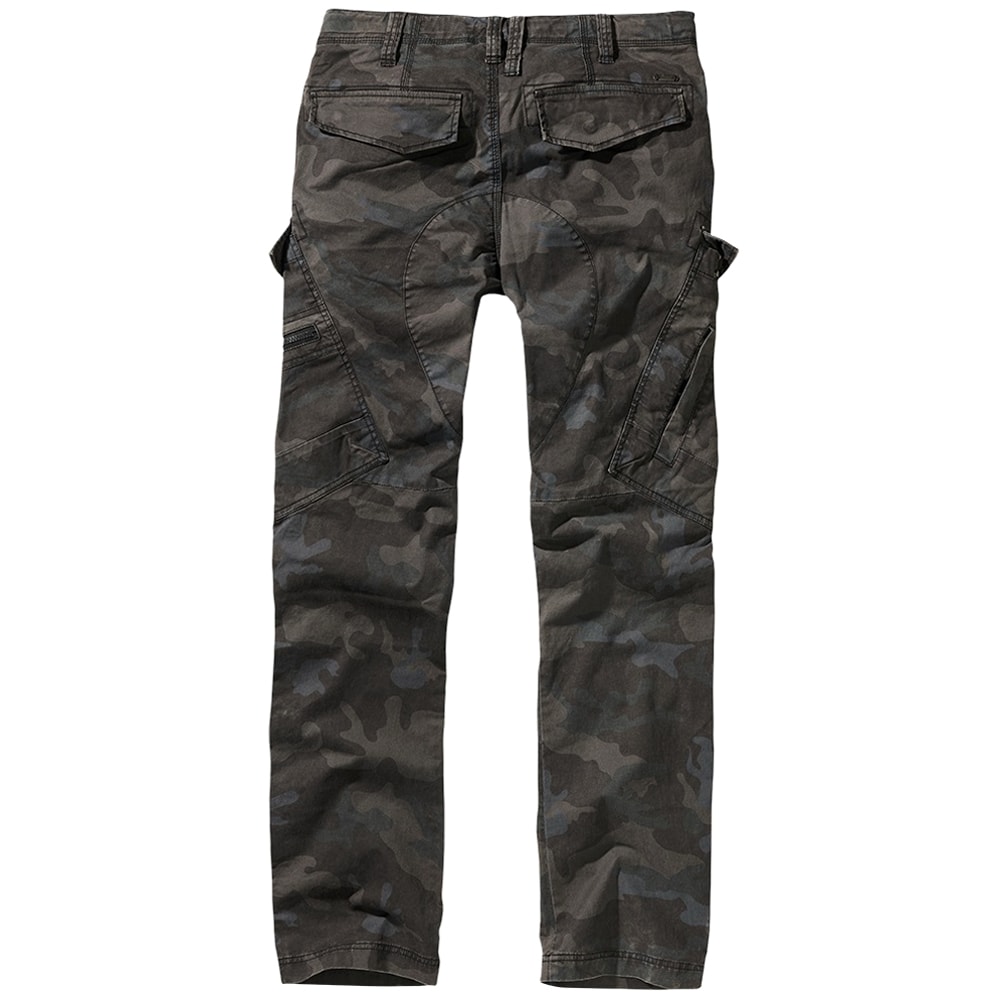 Brandit - Adven Slim Fit Hose - Dark Camo