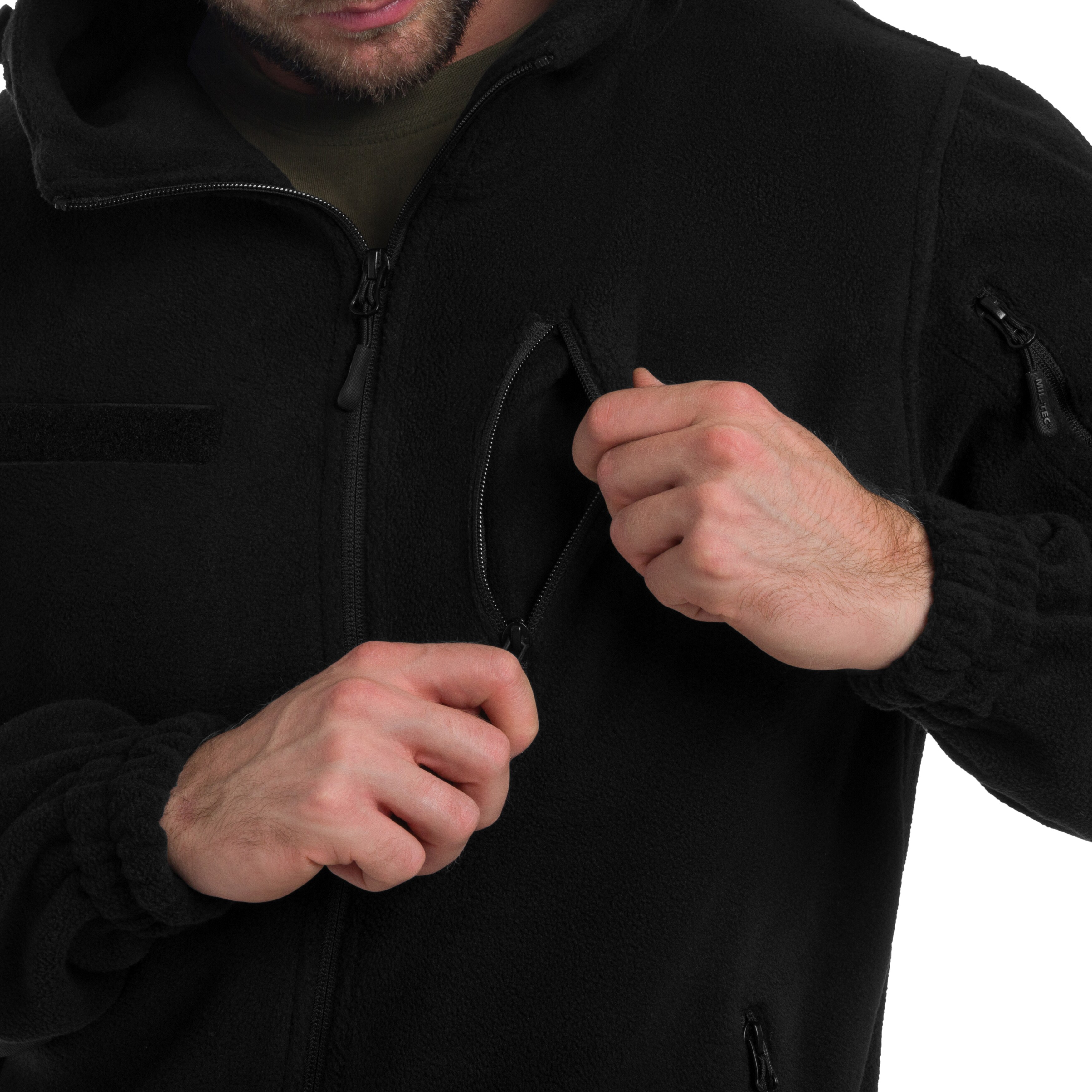 Mil-Tec - Cold Weather Fleece Jacket GEN.II - Fleecejacke - Black