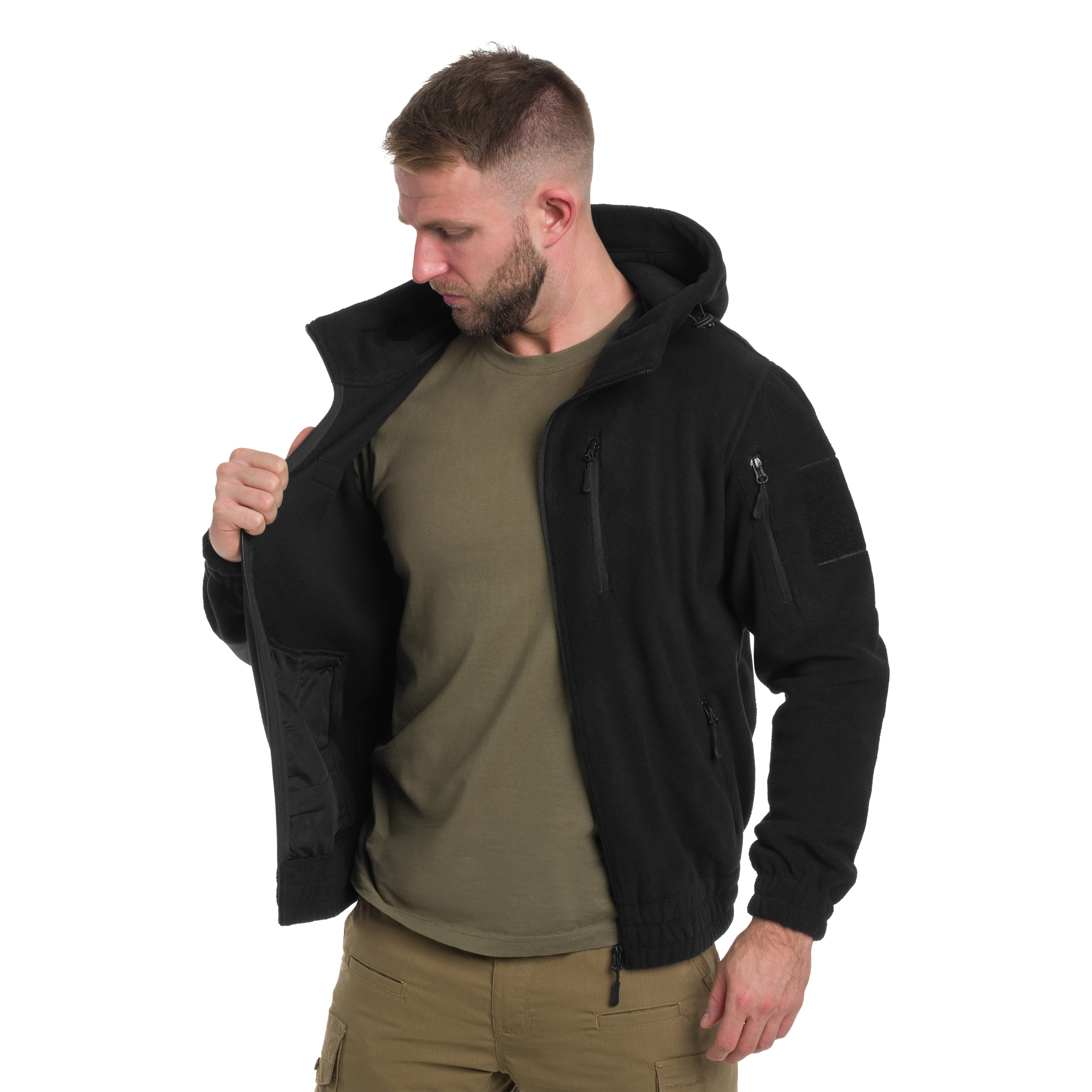 Mil-Tec - Cold Weather Fleece Jacket GEN.II - Fleecejacke - Black