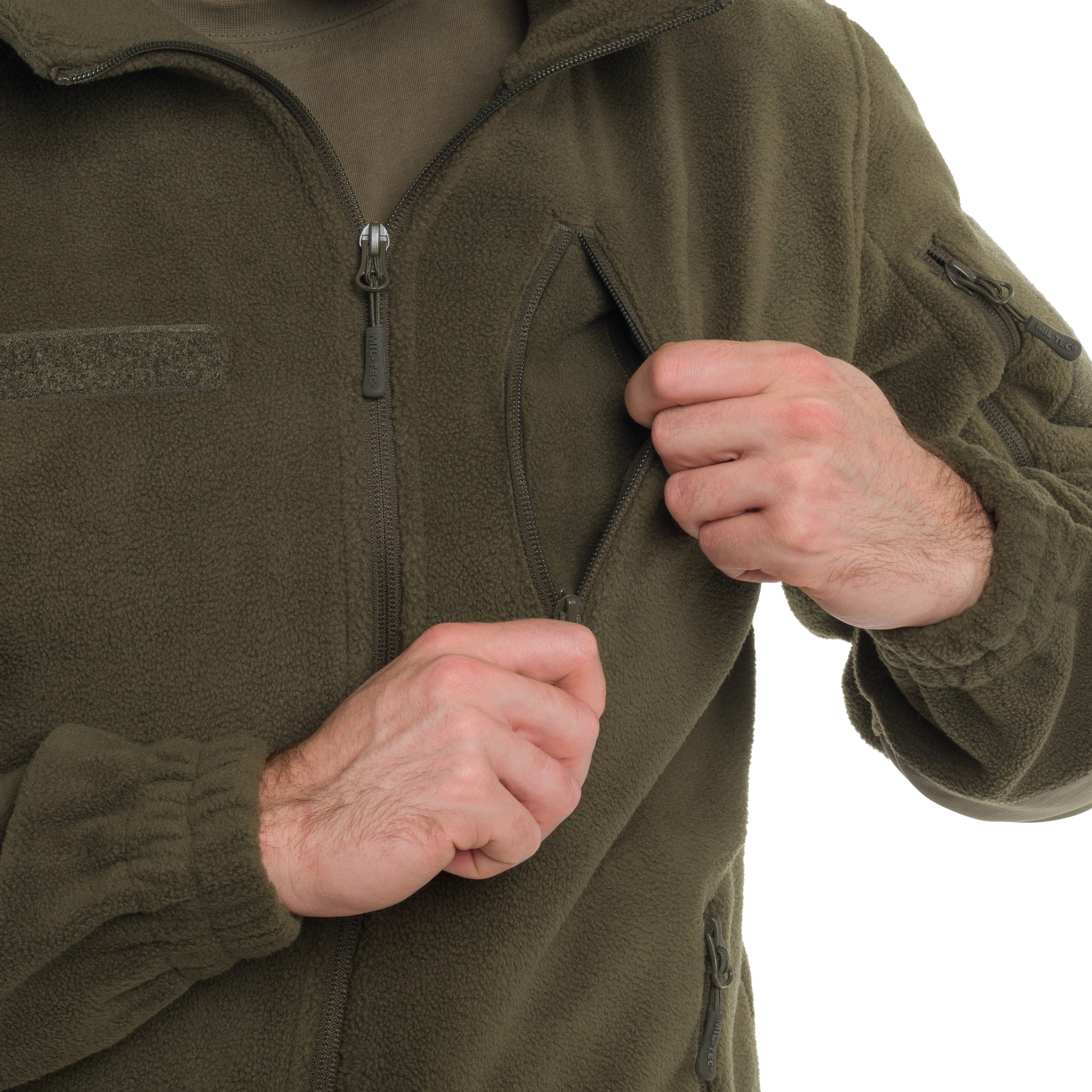 Mil-Tec - Cold Weather Fleece Jacket GEN.II - Fleecejacke - Olive