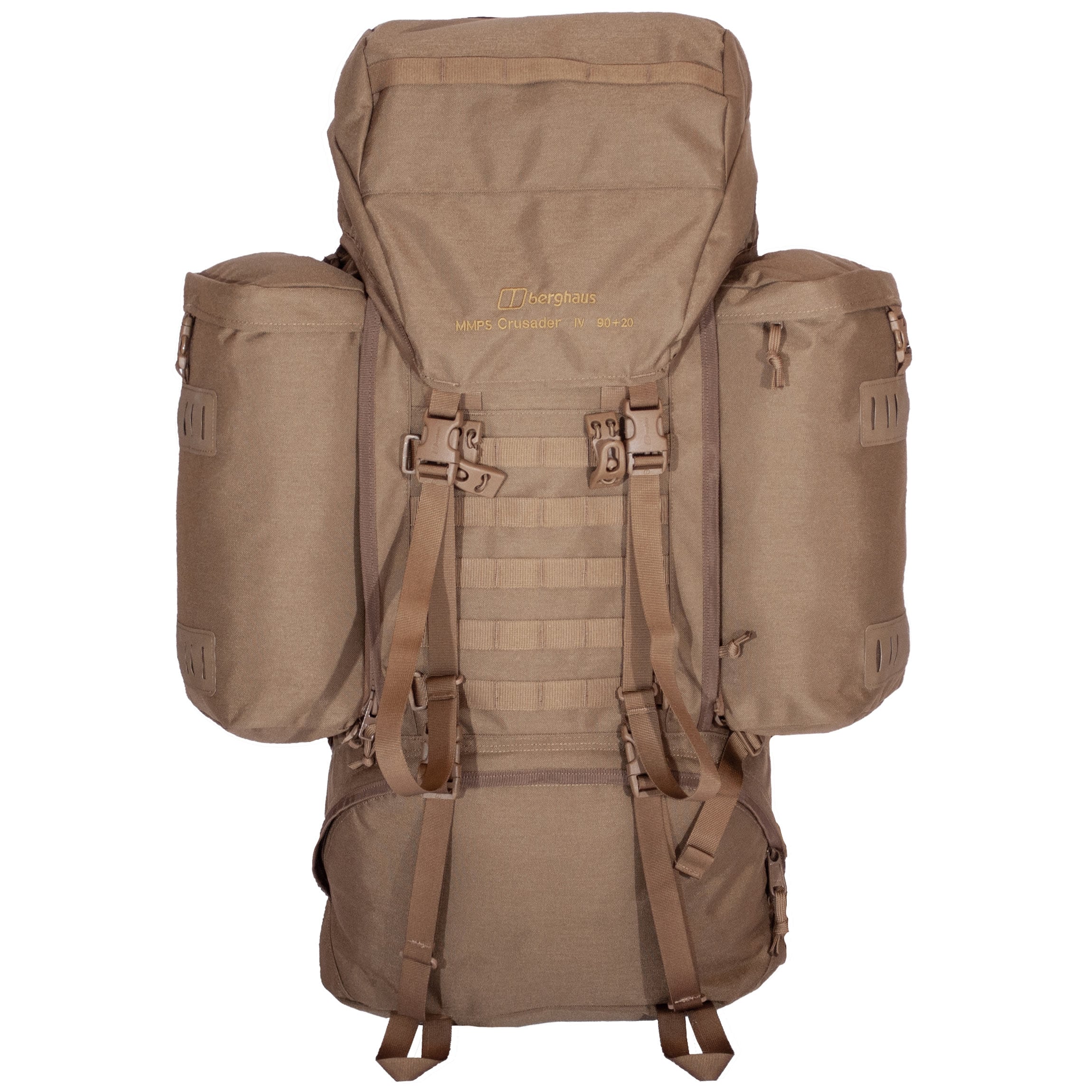 Berghaus Tactical - MMPS Crusader IV 90 + 20 l Rucksack - Earth Brown - Größe 2