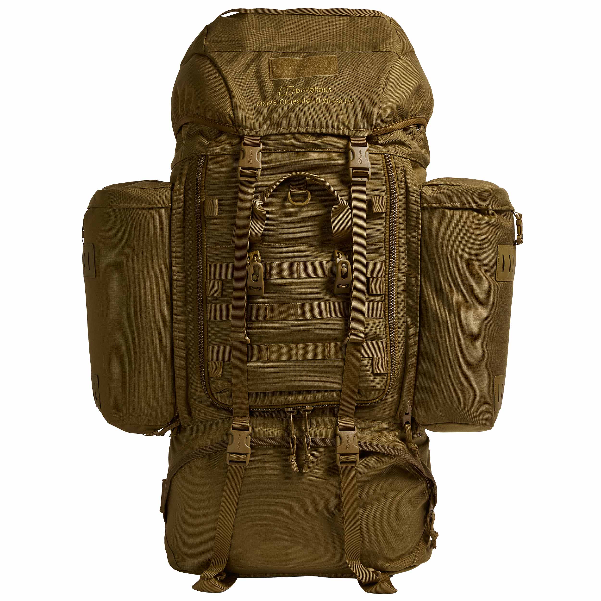 Berghaus Tactical - MMPS Crusader III Rucksack 90 + 20 l FA - Earth Brown - Größe 2