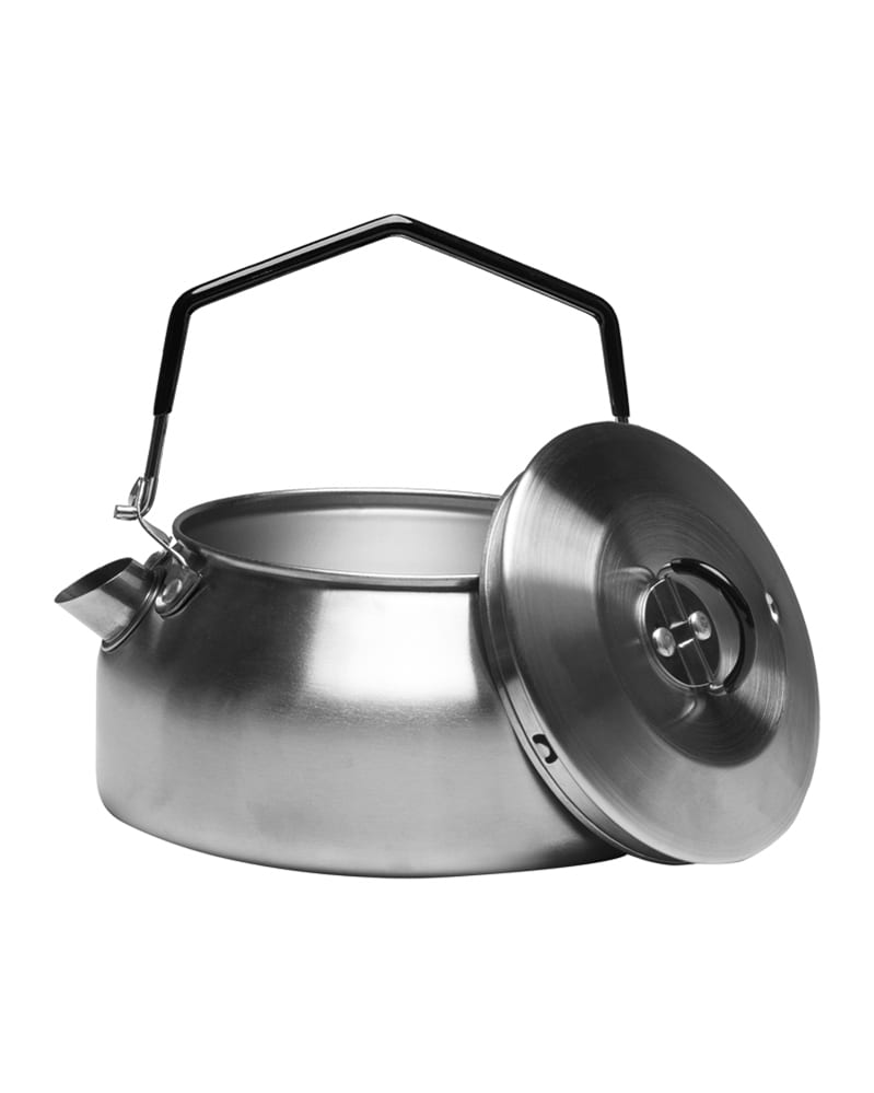 Mil-Tec - Stainless Steel Tea Kettle Camping-Wasserkocher - 1 l - Blank