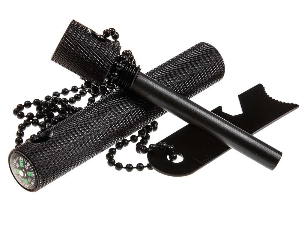 Badger Outdoor Food Jar Hot Pot Lunch Thermo-Essensbehälter 750 ml + Besteckset + Feldgeschirr + Feuerstarter - Set