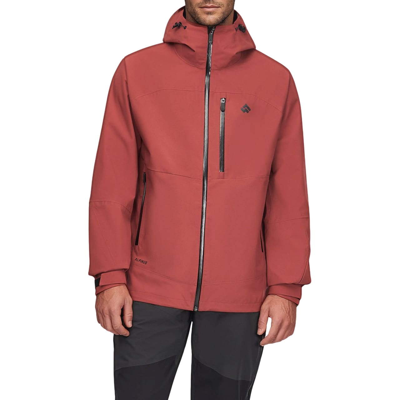 Alpinus - Hardshell Gedu Jacke - Rostrot