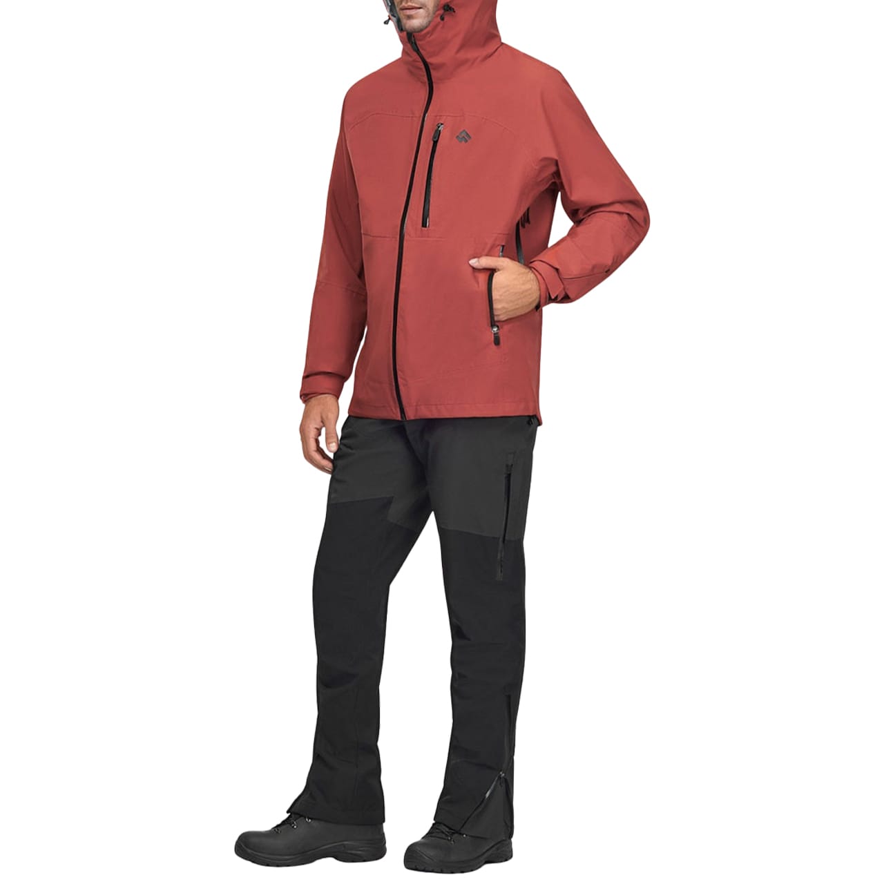 Alpinus - Hardshell Gedu Jacke - Rostrot