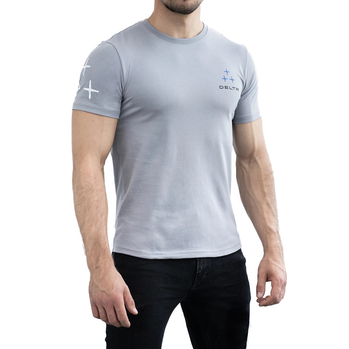 Delta Optical - T-Shirt - Grau