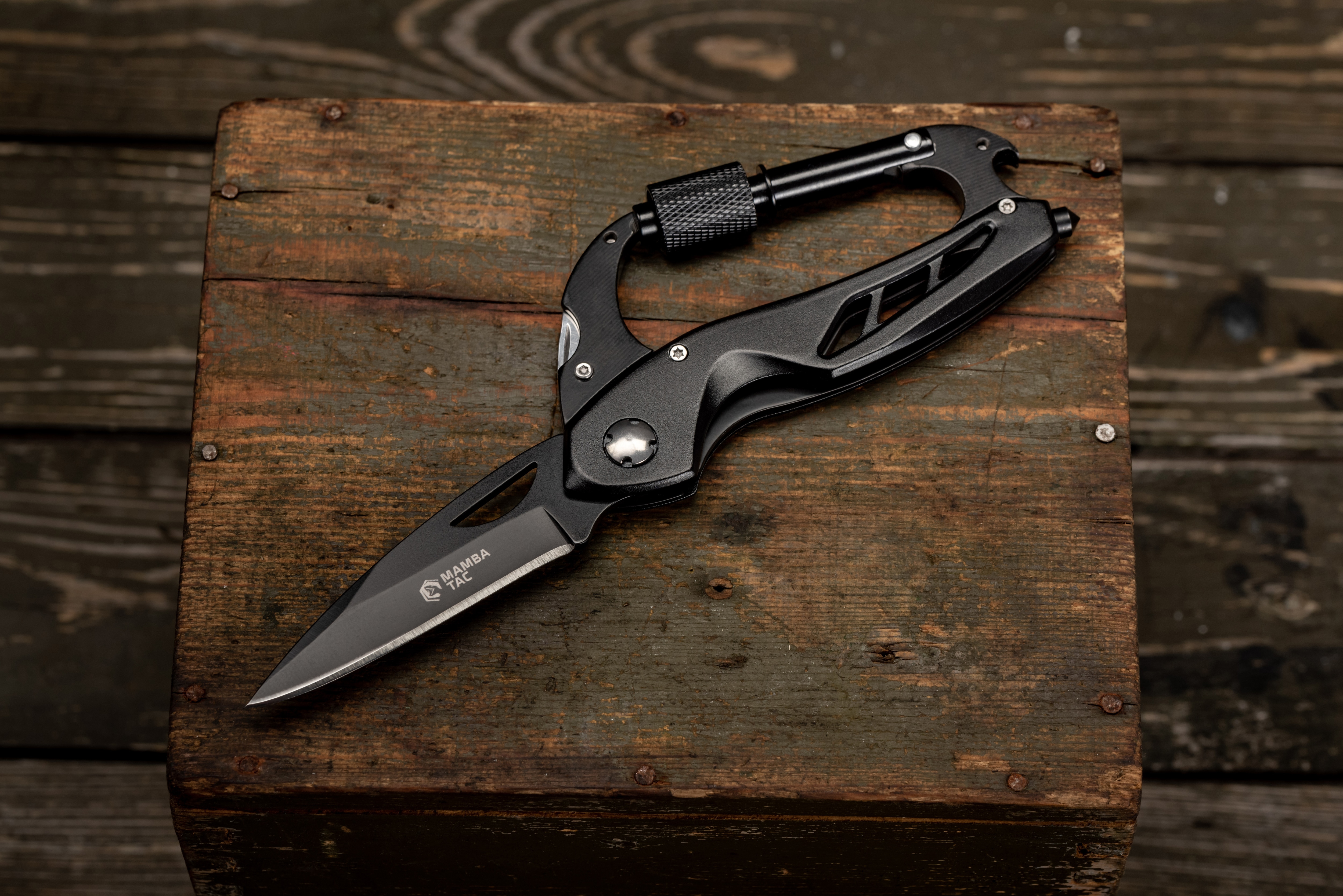 Mamba - Tac Knife Clip Multitool - Black