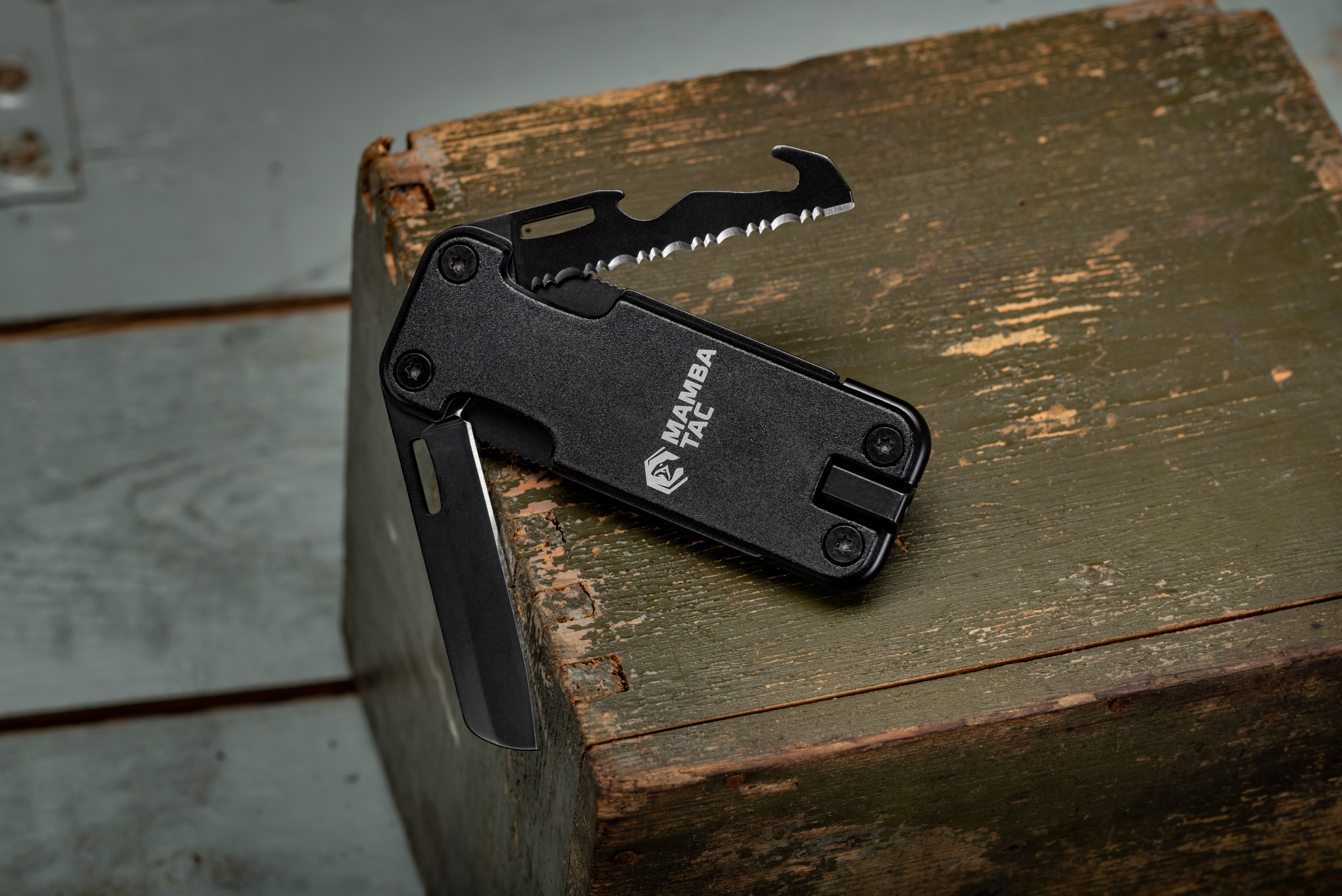 Mamba - Tac Ambi Multitool 14 in 1 - Black