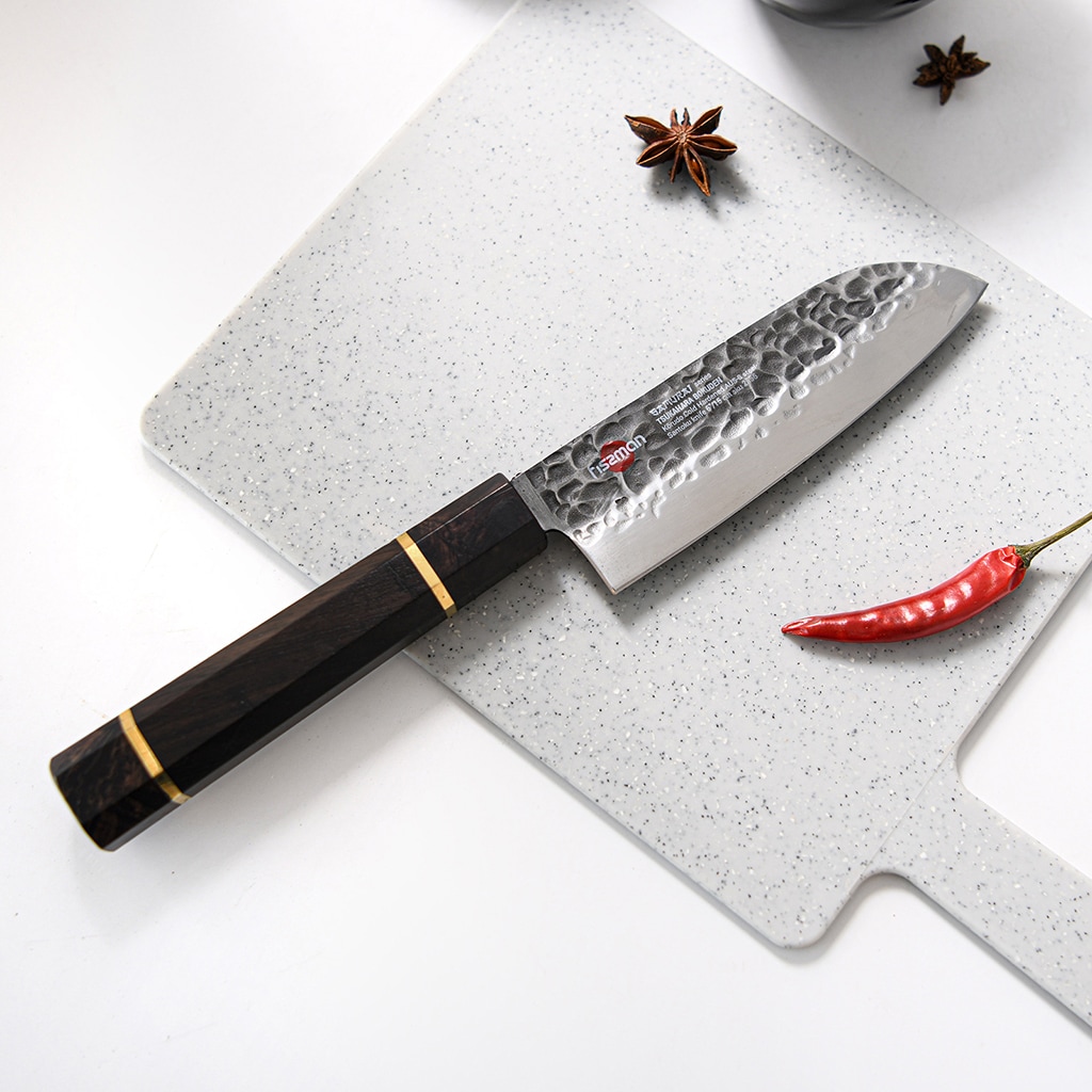 Fissman - Tsukahara Bokuden Santoku 15 cm Küchenmesser