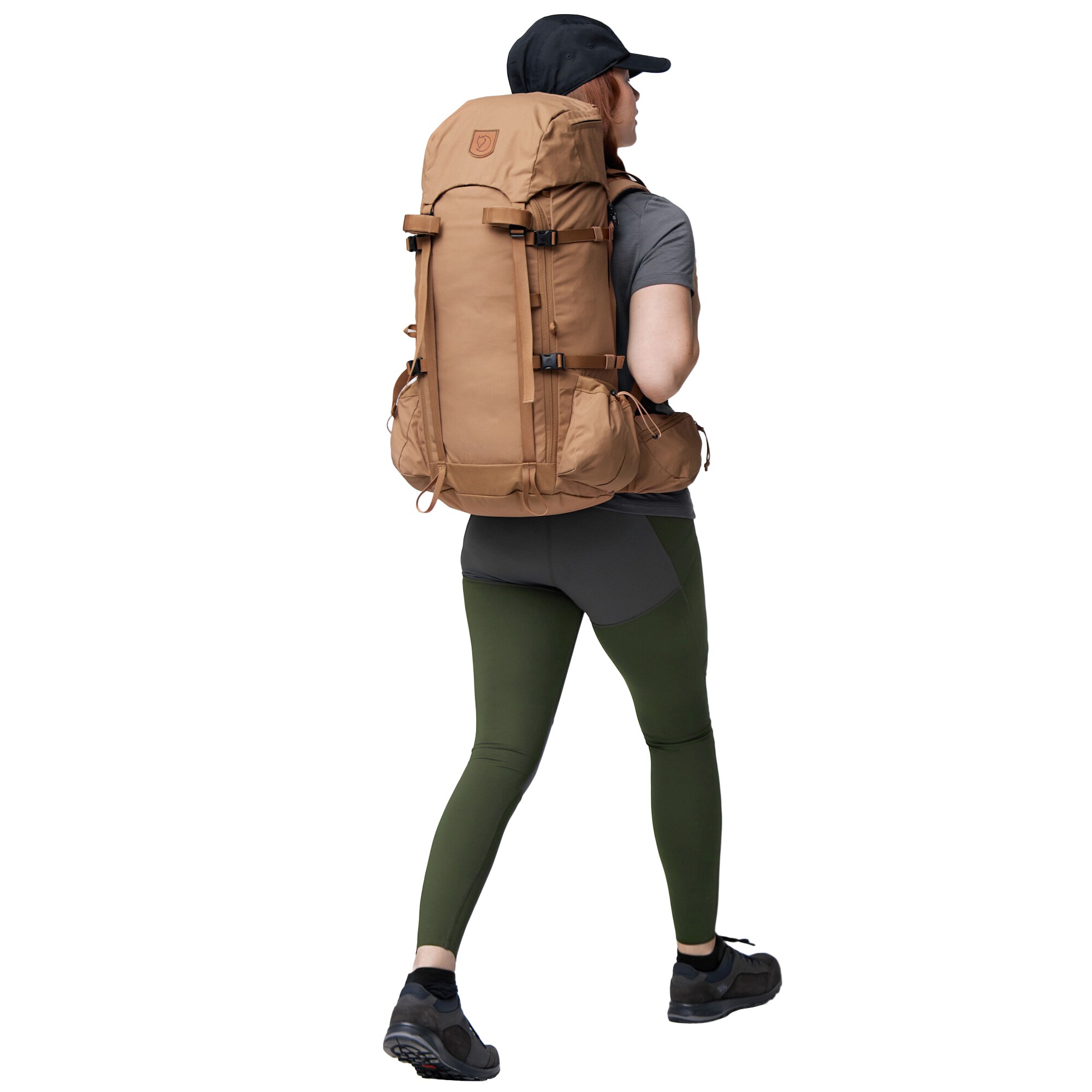 Fjallraven - Kajka M/L Rucksack 35 l - Khaki Dust