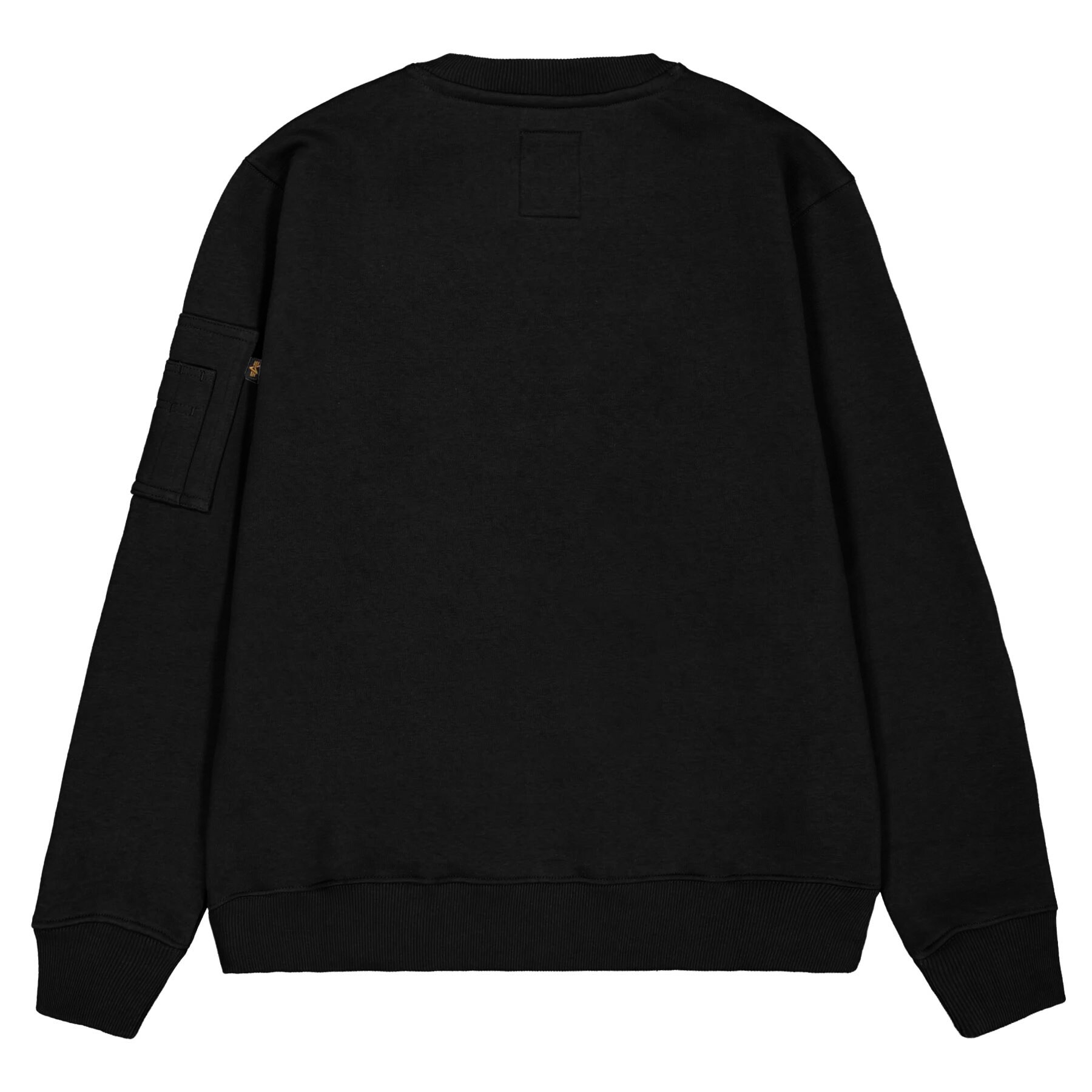 Alpha Industries - Reflective Print Sweater - Sweatshirt - Black