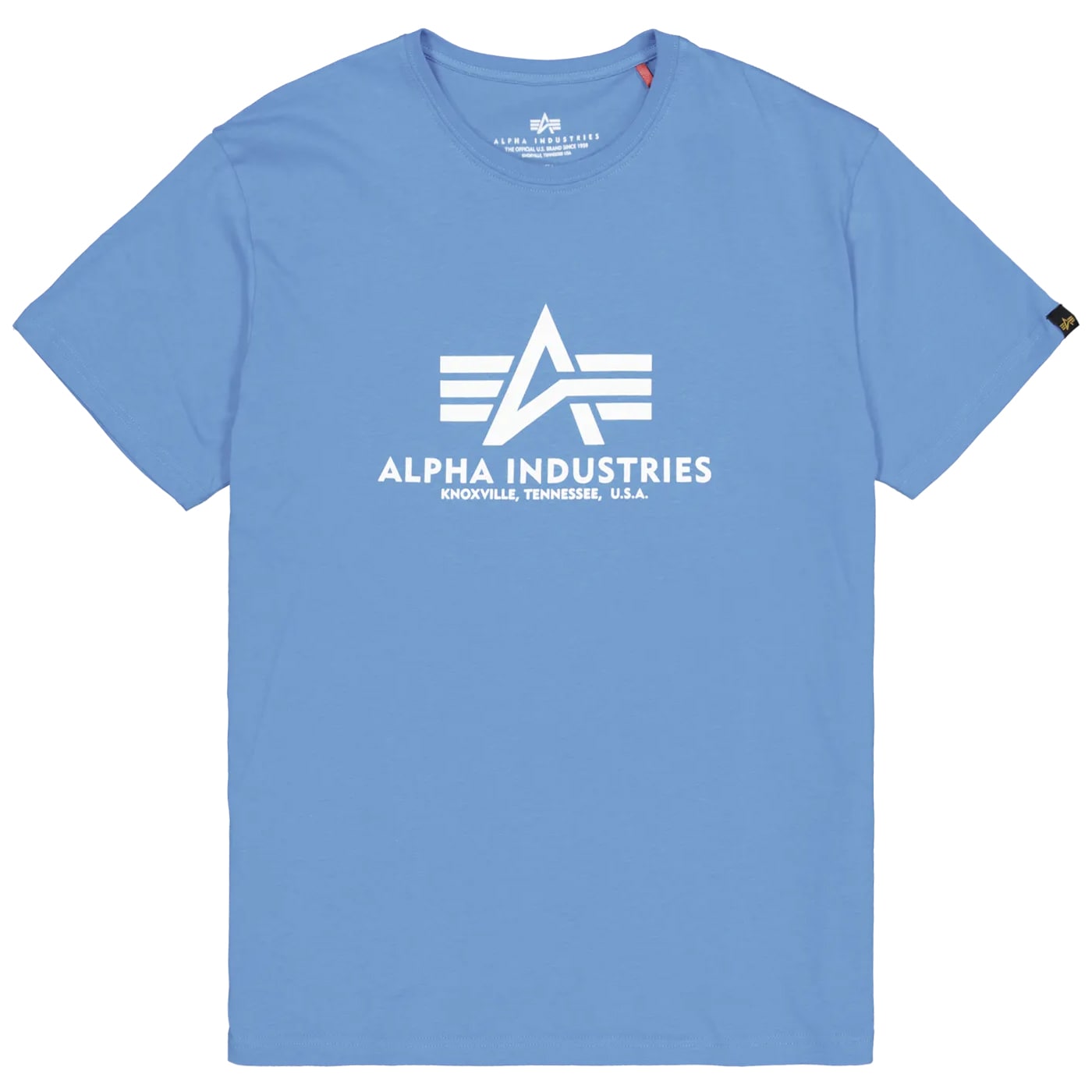 Alpha Industries - Basic T-Shirt - Mediteranian Blue