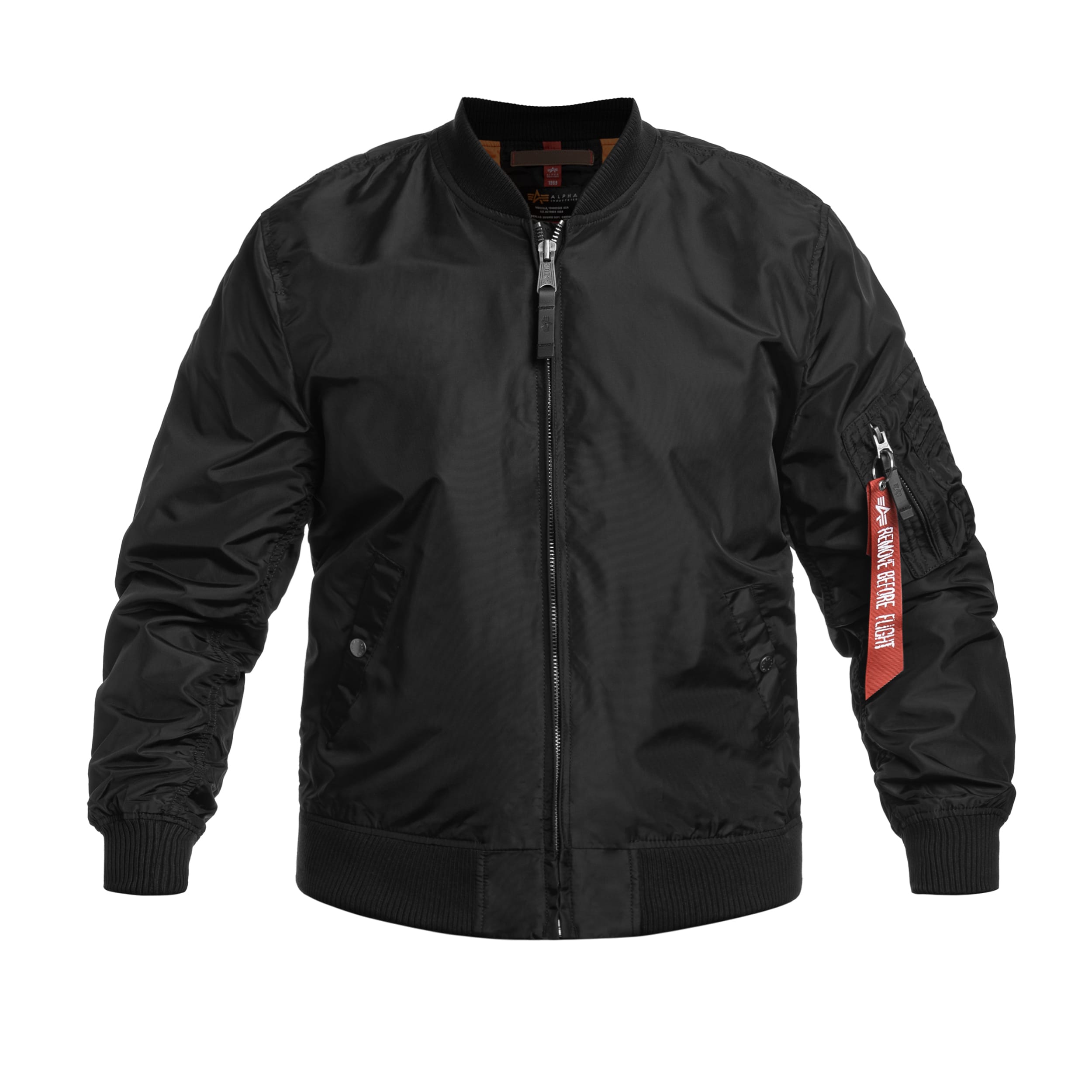 Alpha Industries - MA-1 TT Two Tone Jacke - Black