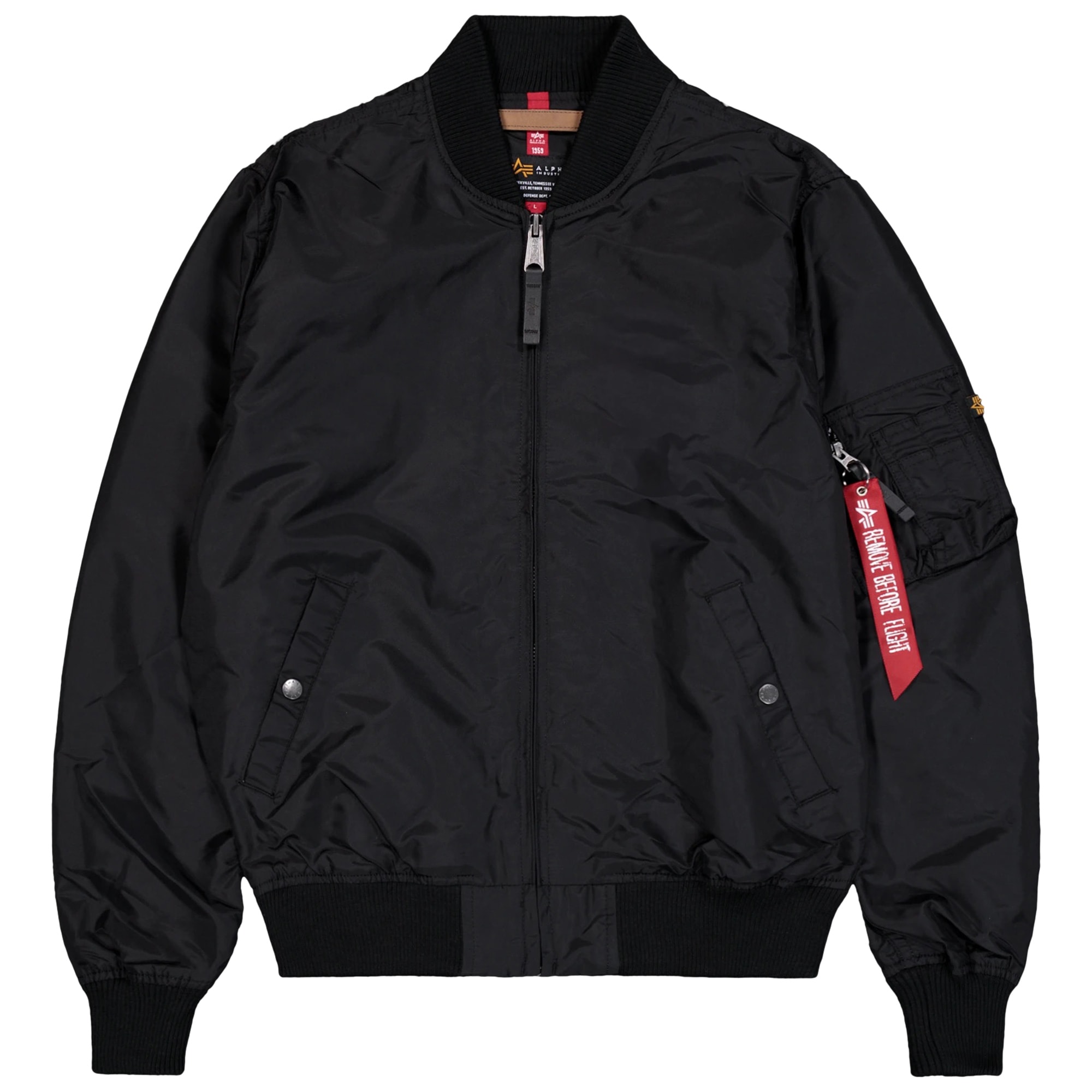 Alpha Industries - MA-1 TT Two Tone Jacke - Black