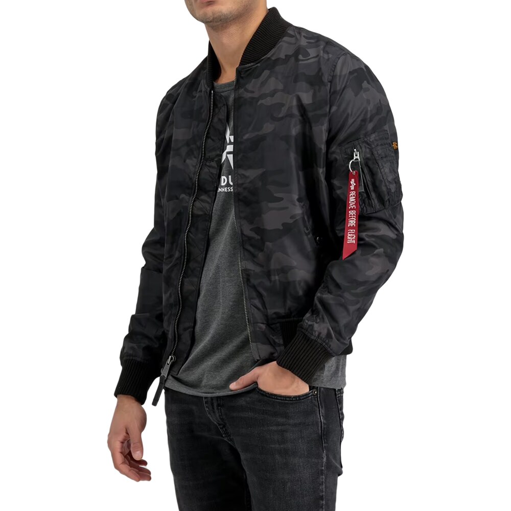 Alpha Industries - MA-1 TT Two Tone Jacke - Black Camo