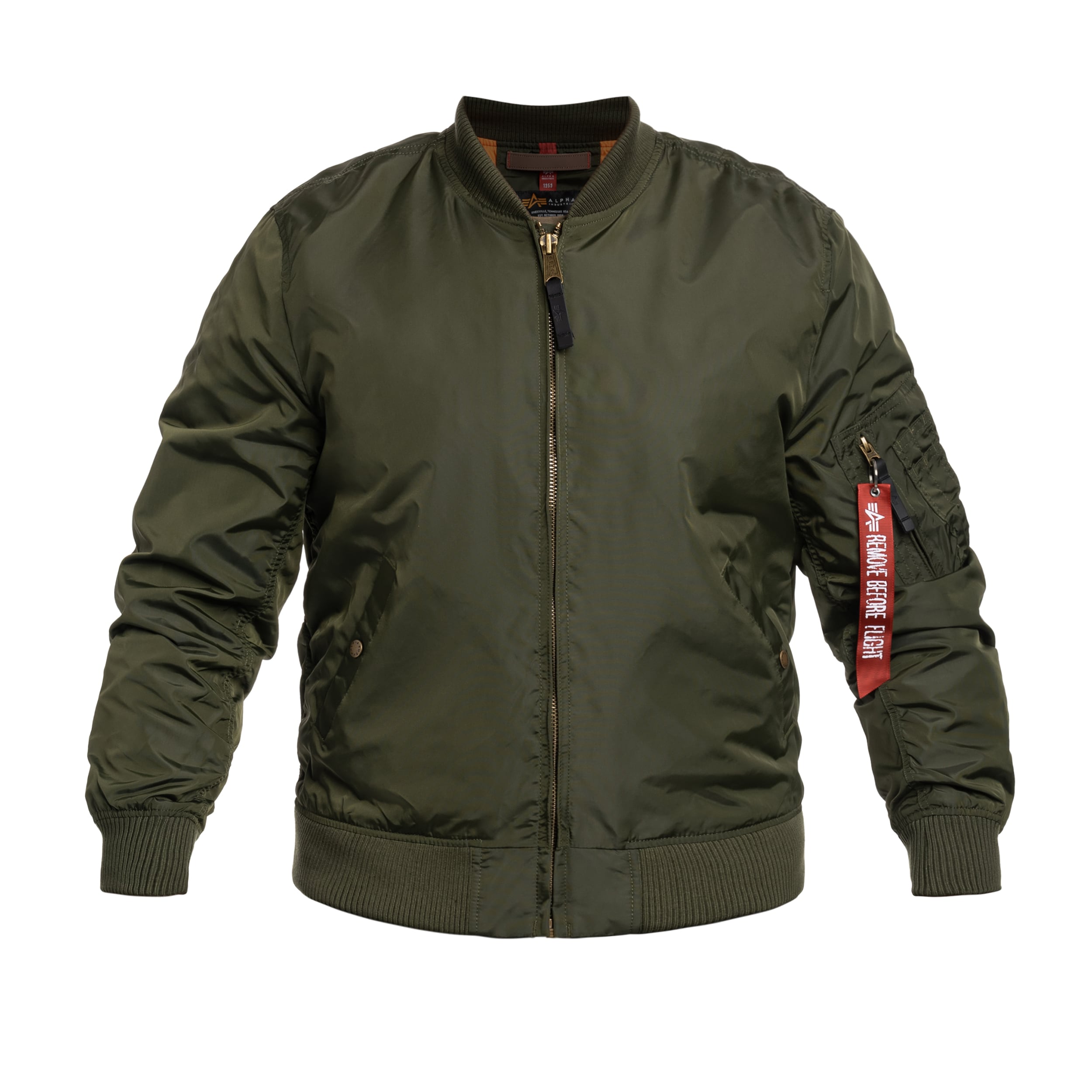 Alpha Industries - MA-1 TT Two Tone Jacke - Dark Green