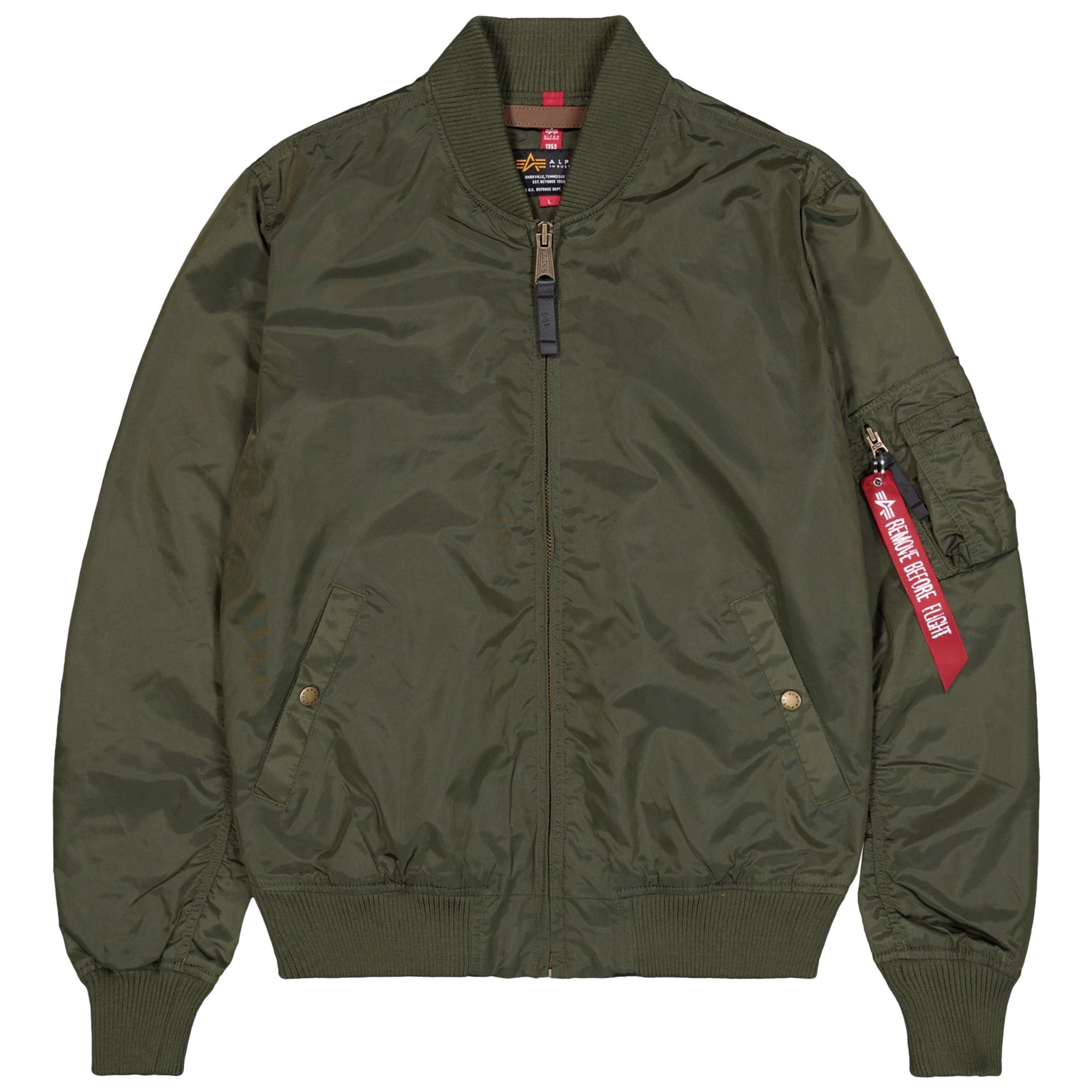 Alpha Industries - MA-1 TT Two Tone Jacke - Dark Green