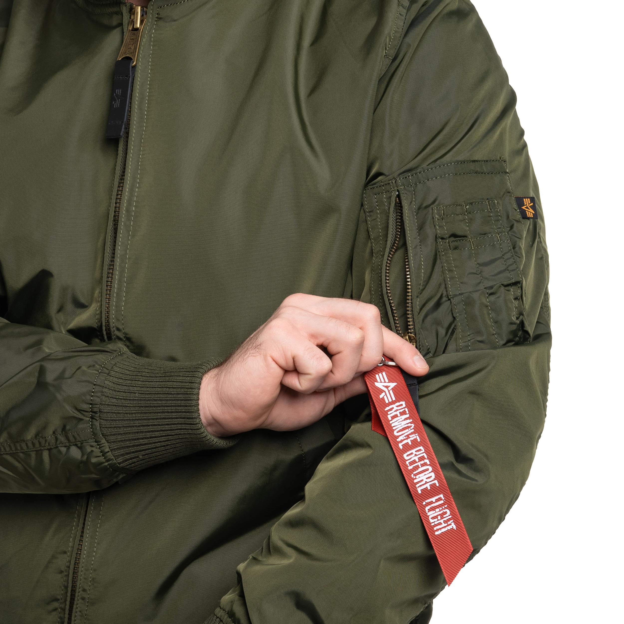 Alpha Industries - MA-1 TT Two Tone Jacke - Dark Green