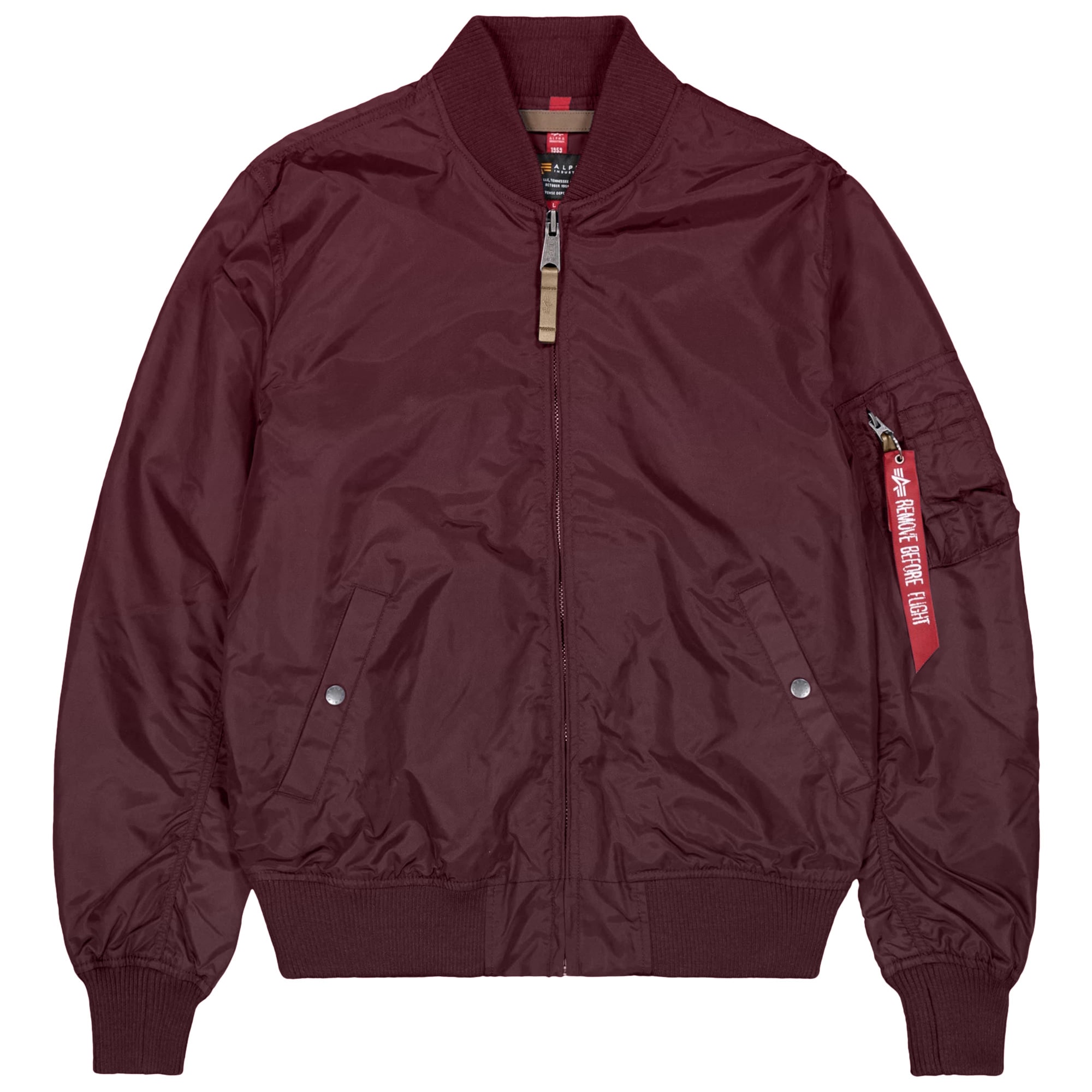 Alpha Industries  - MA-1 TT Two Tone Jacke - Dark Maroon