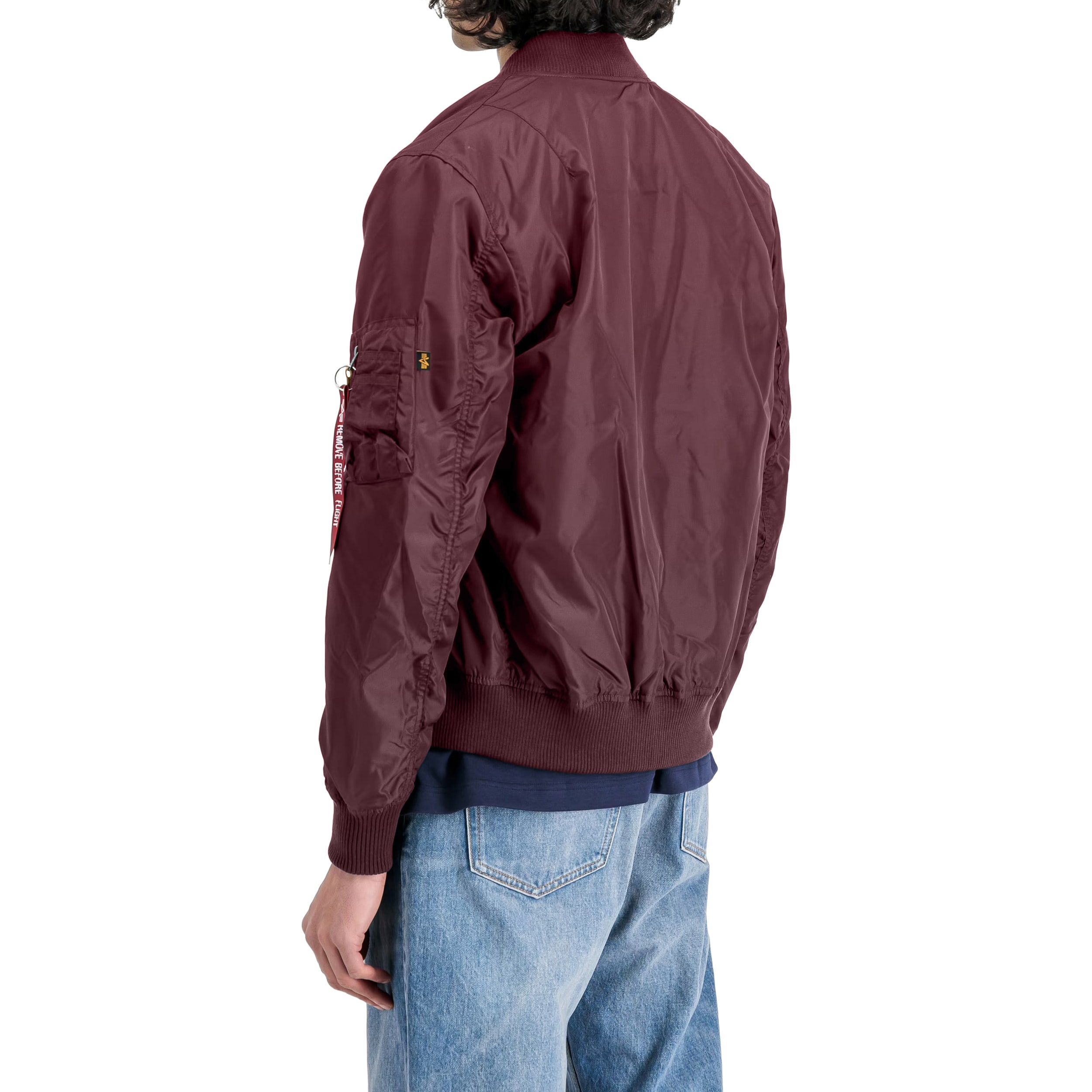 Alpha Industries  - MA-1 TT Two Tone Jacke - Dark Maroon