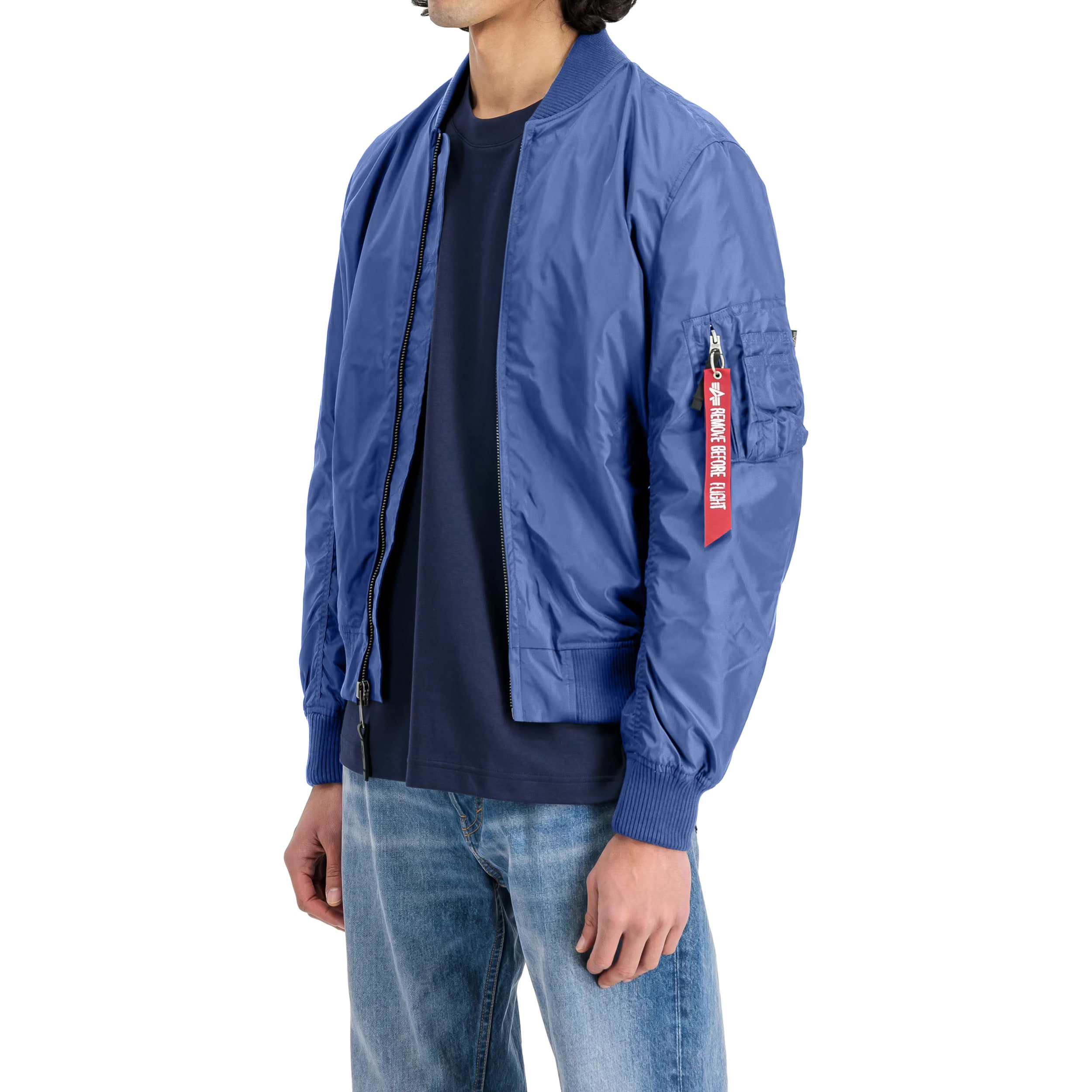 Alpha Industries - MA-1 TT Two Tone Jacke - Night Purple