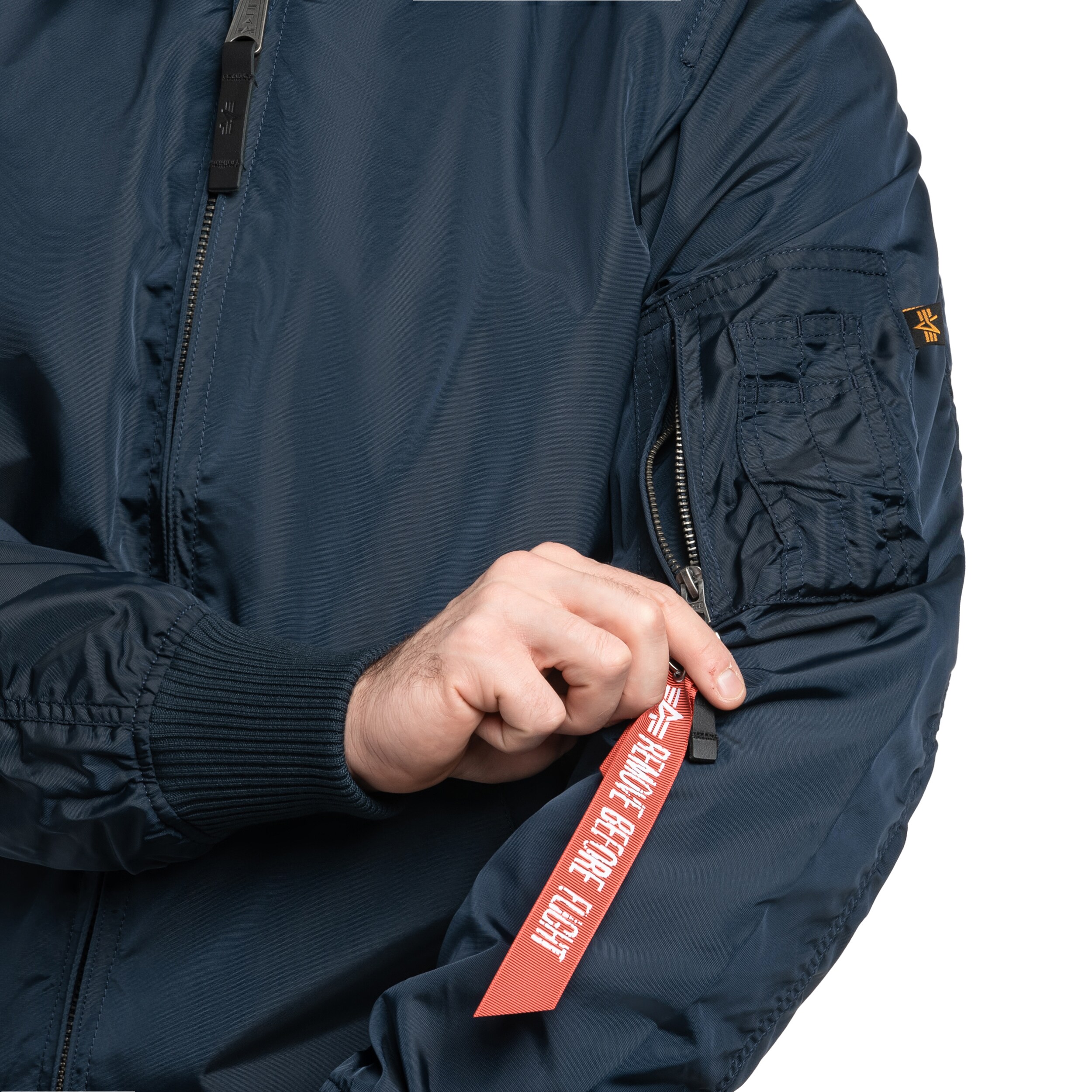 Alpha Industries MA-1 TT Two Tone Jacke - Replica Blue