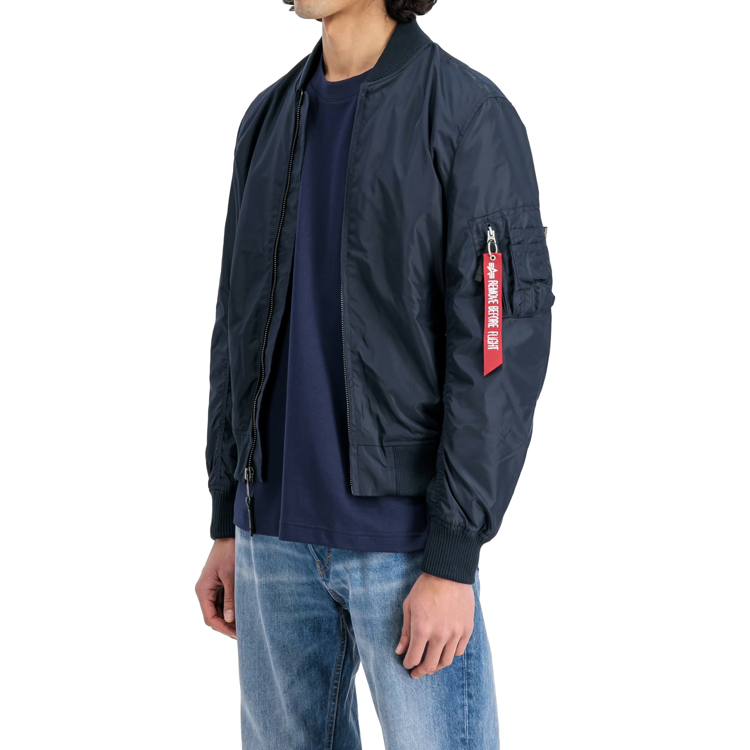 Alpha Industries MA-1 TT Two Tone Jacke - Replica Blue