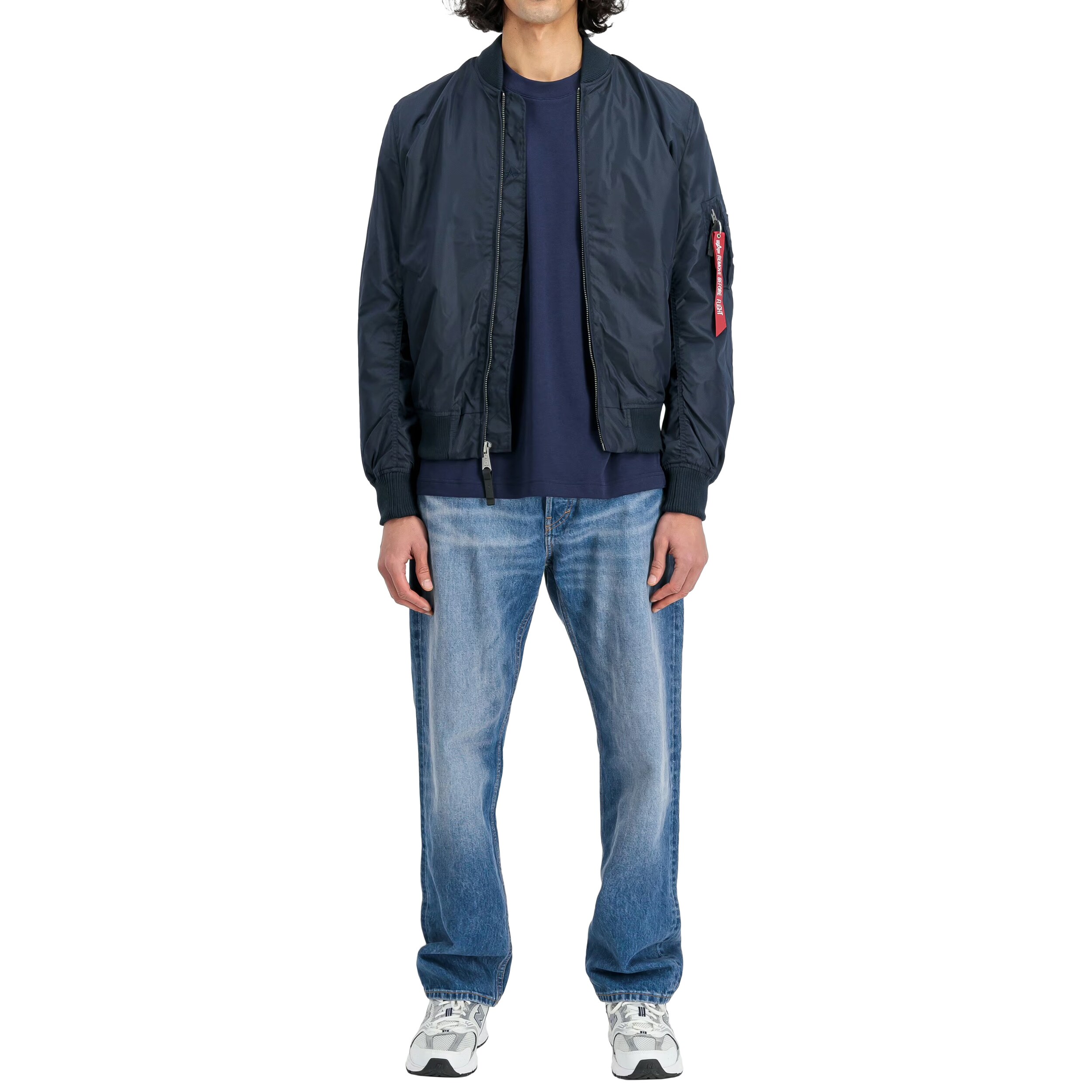 Alpha Industries MA-1 TT Two Tone Jacke - Replica Blue