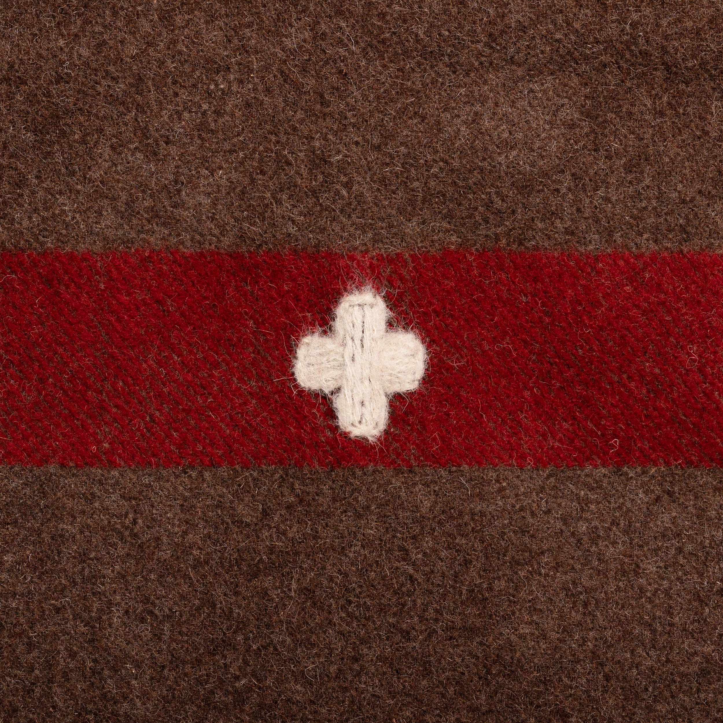 Koc Mil-Tec Swiss Wool Blanket - Decke - Brown