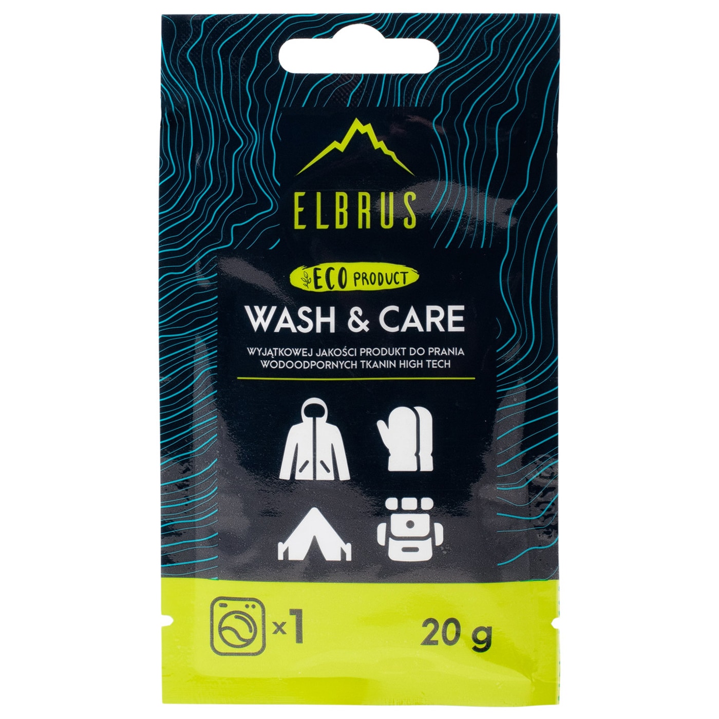 Elbrus - Wash & Care - Reinigungsmittel für wasserdichte Materialien - 20 g