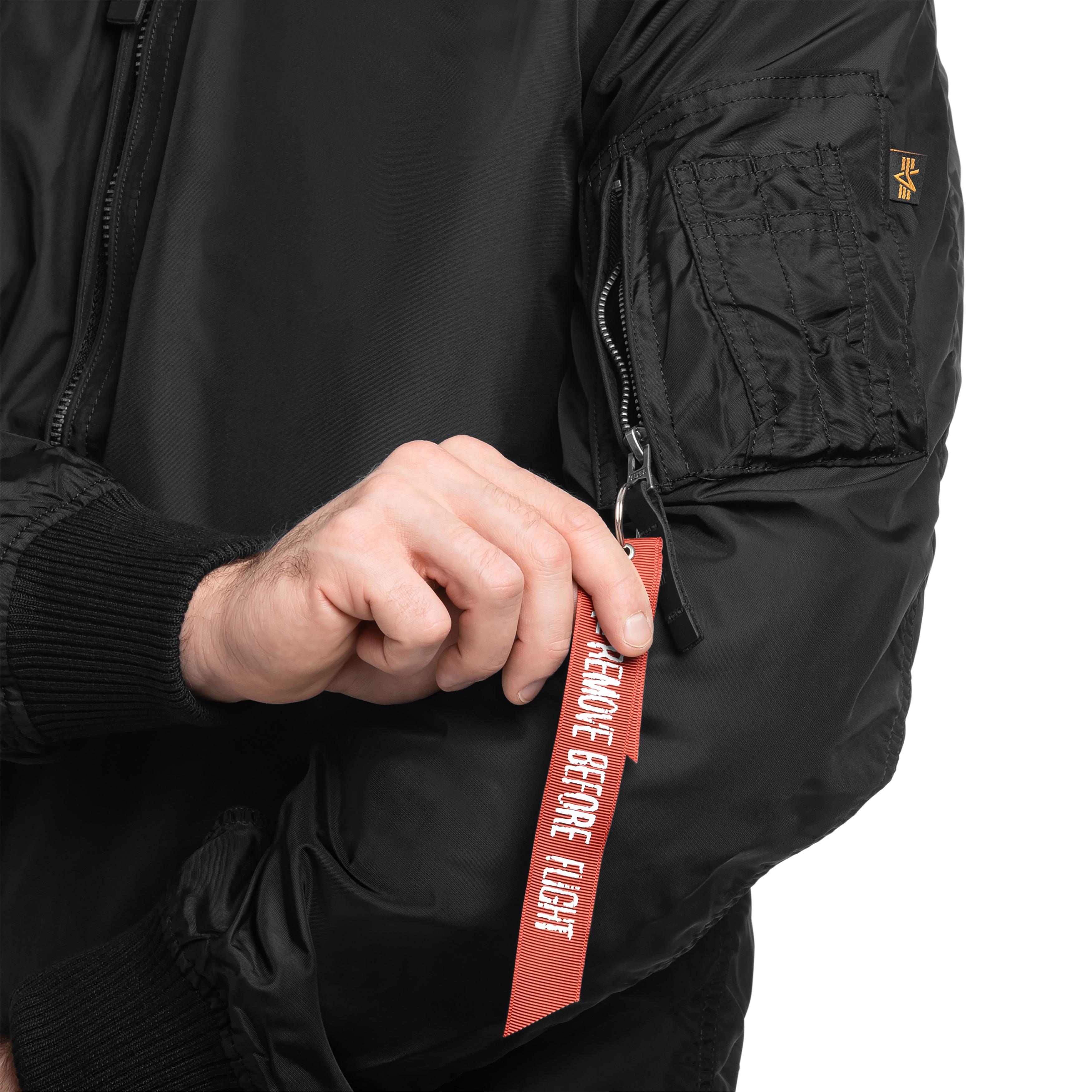 Alpha Industries - MA-1 TT Flying Tigers Jacke - Black